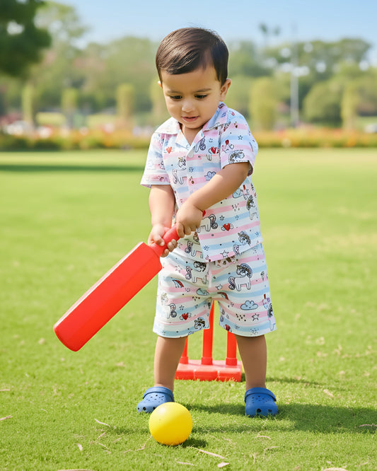Kids Shirt & Short set - Dreamy Unicorn