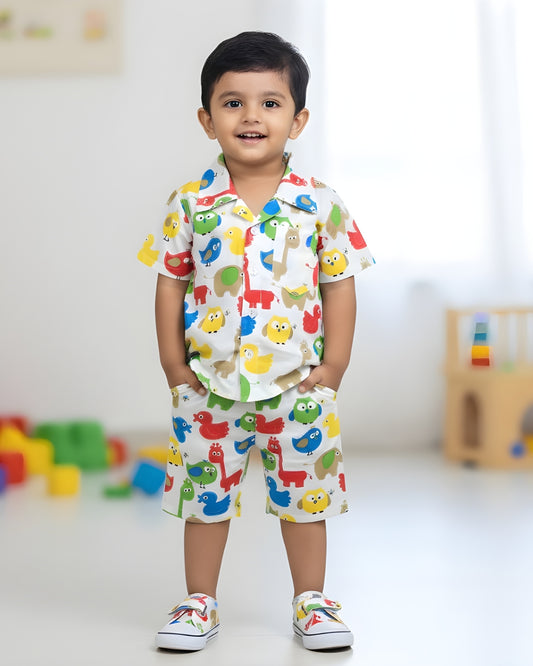 Kids Shirt & Short set - Angry Birds
