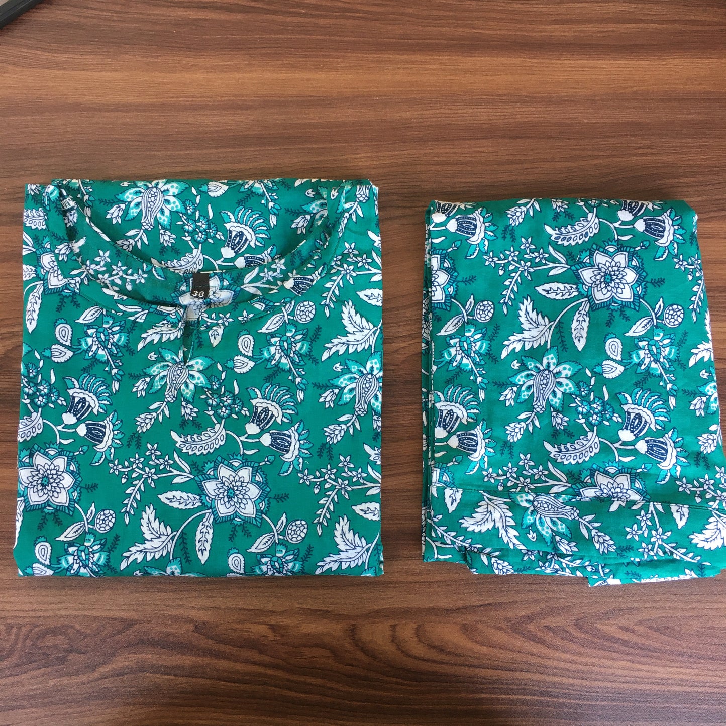 Sea Green Forrest - Cord Set - Pure Cotton
