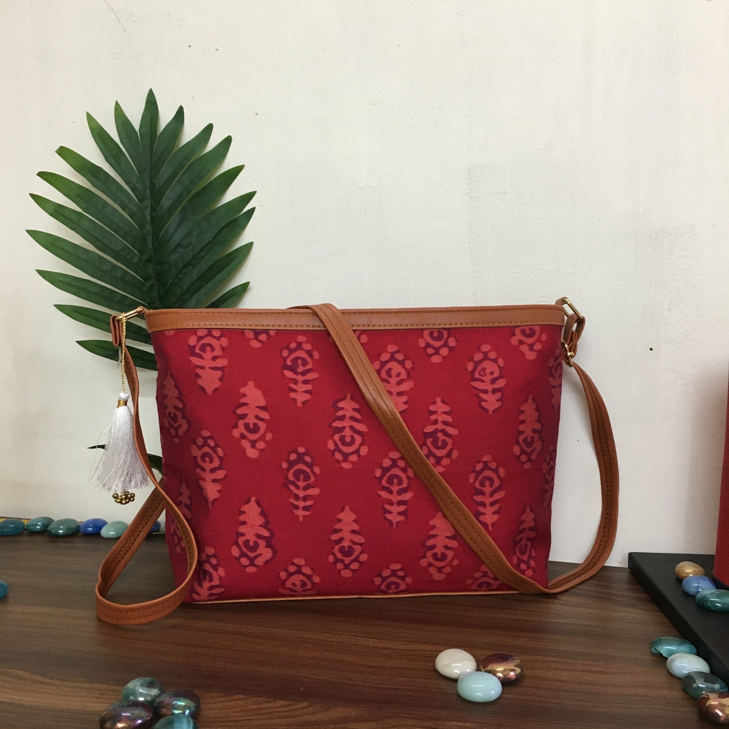 Minsk - 3 zip- Big size - Sling Bag - D no - 57