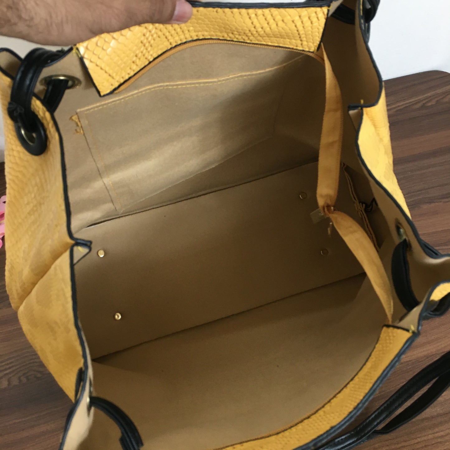 Big Size 3 pcs Combo Bag - Purple