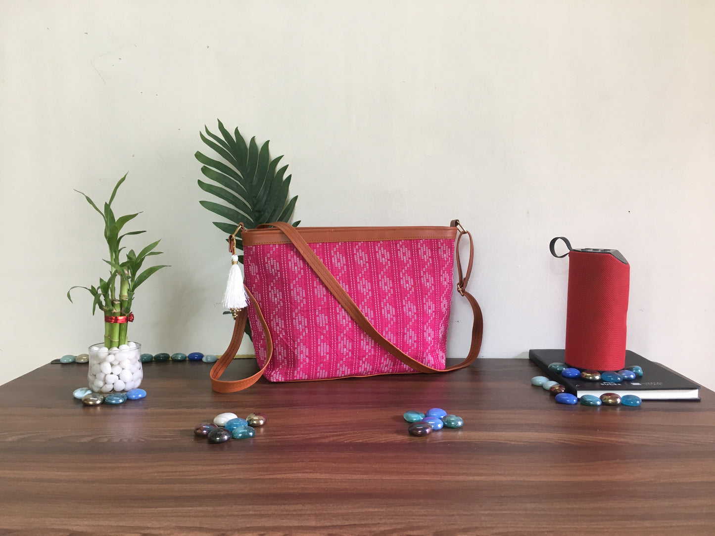 Minsk - 3 zip- Big size - Sling Bag - Raani Katha