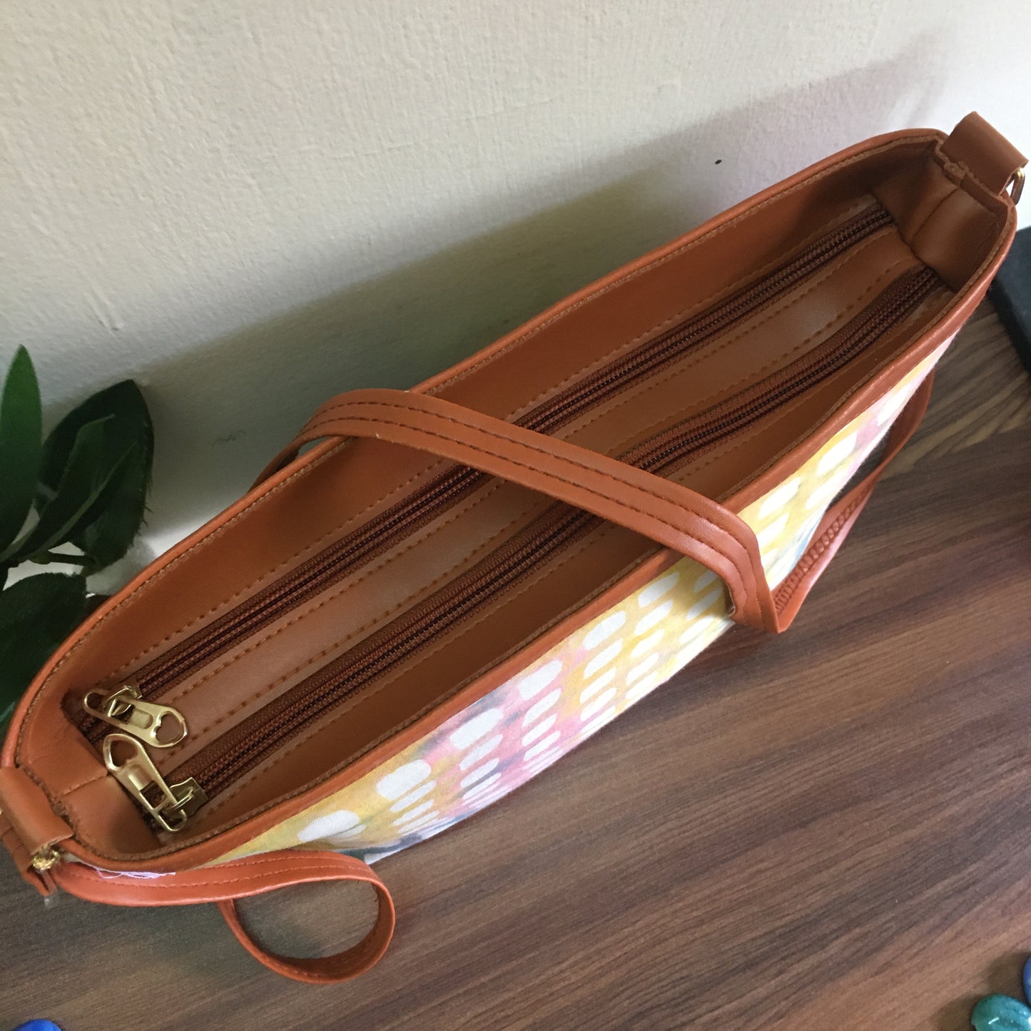 Minsk - 3 zip- Big size - Sling Bag - Shaded Squares