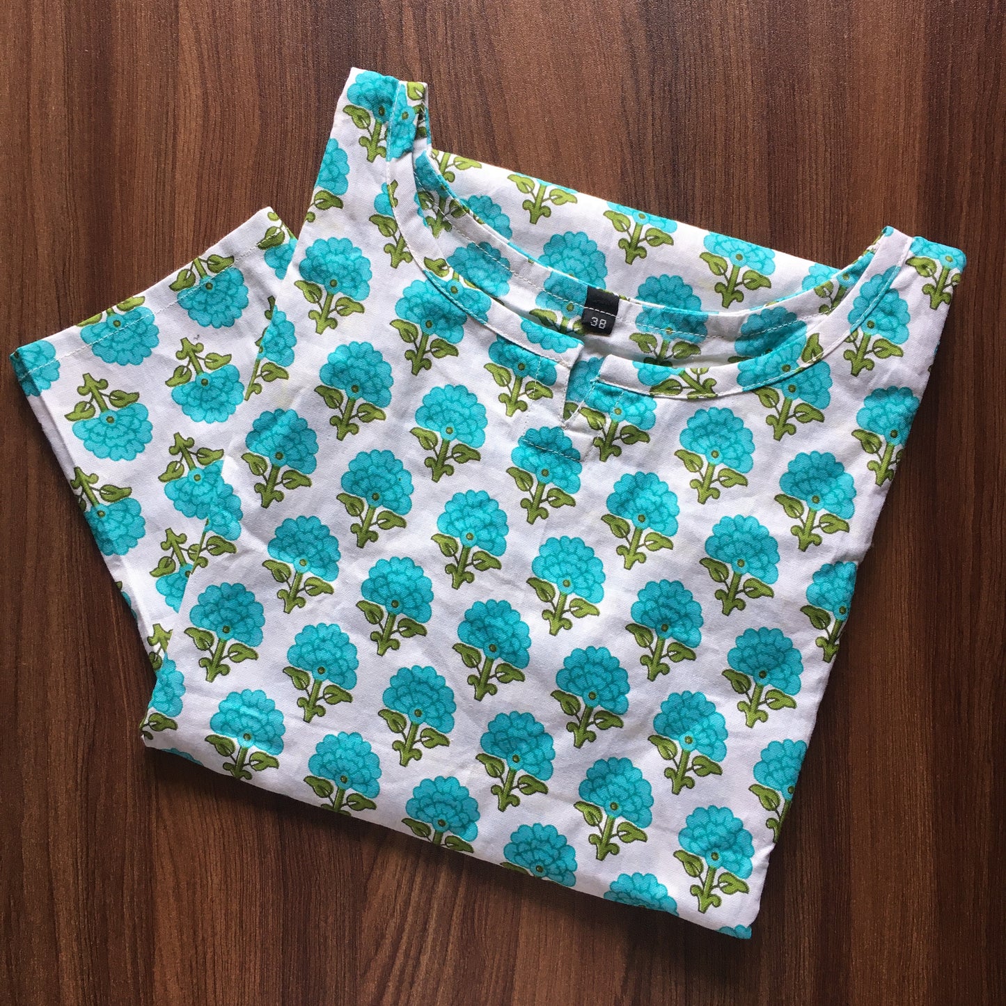 Off White Sea Green - Cord Set - Pure Cotton