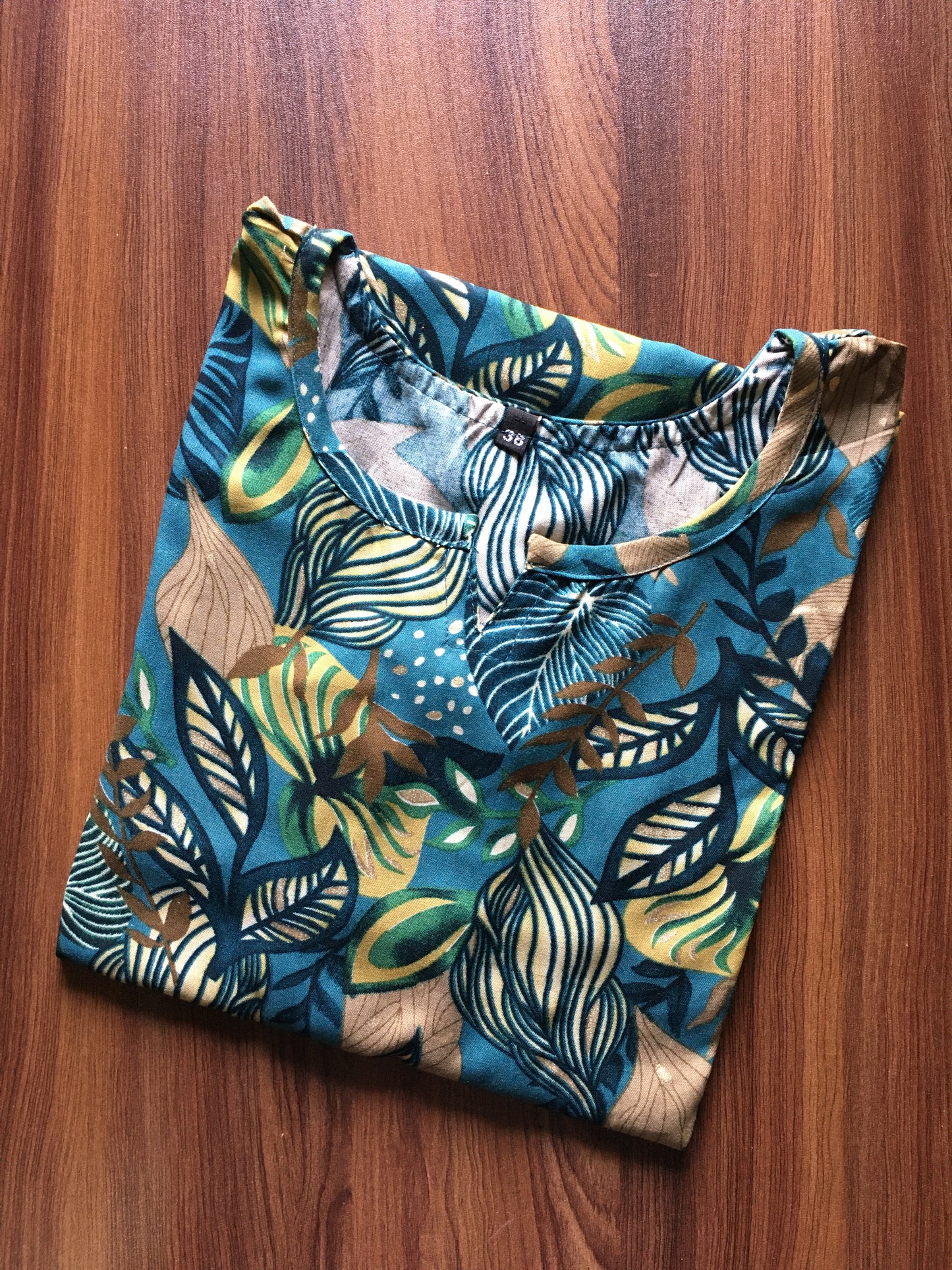 Forrest Sea Blue - Cord Set - Soft Rayon