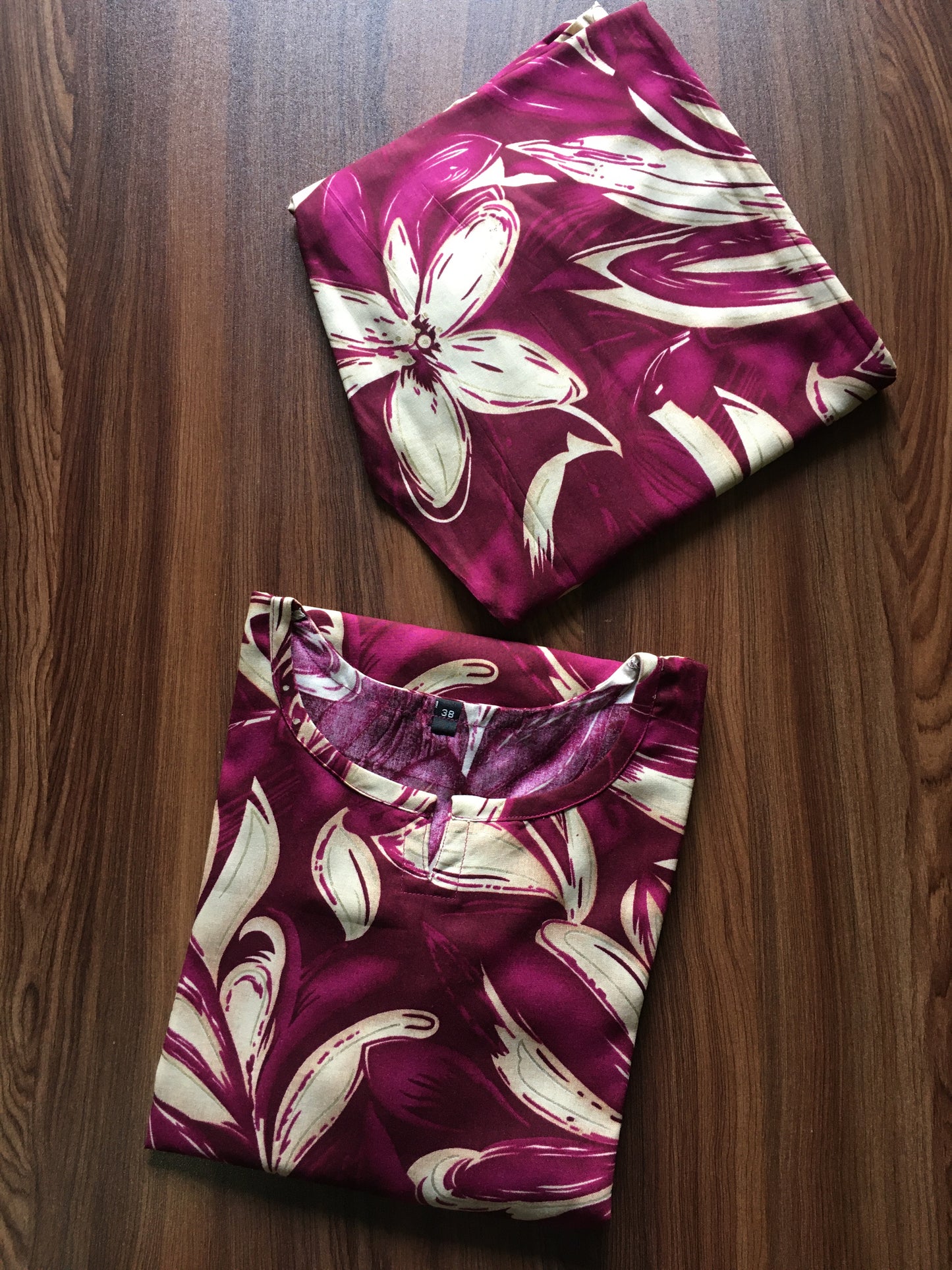 Jasmine Purple - Cord Set - Soft Rayon