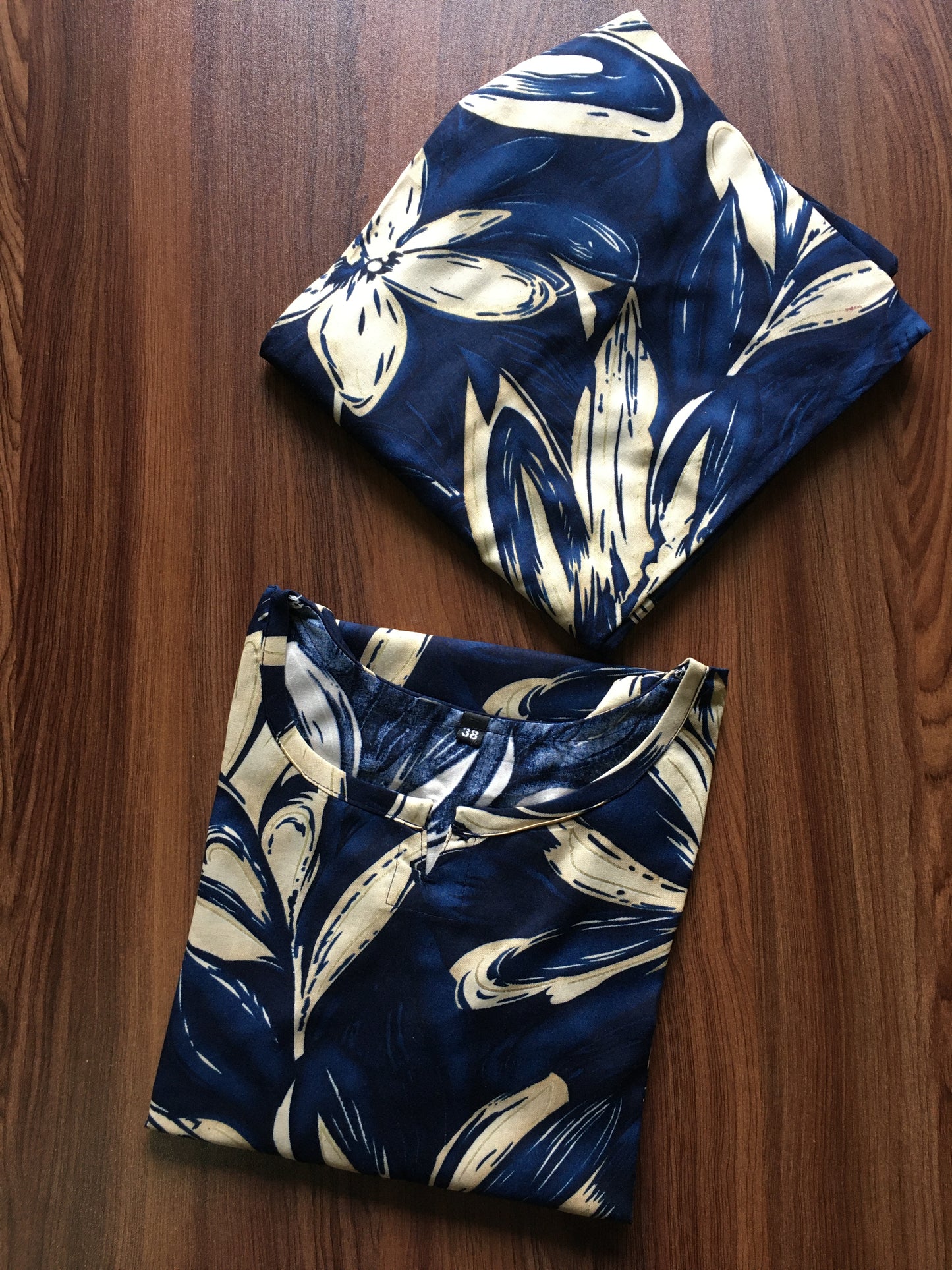 Jasmine Blue - Cord Set - Soft Rayon