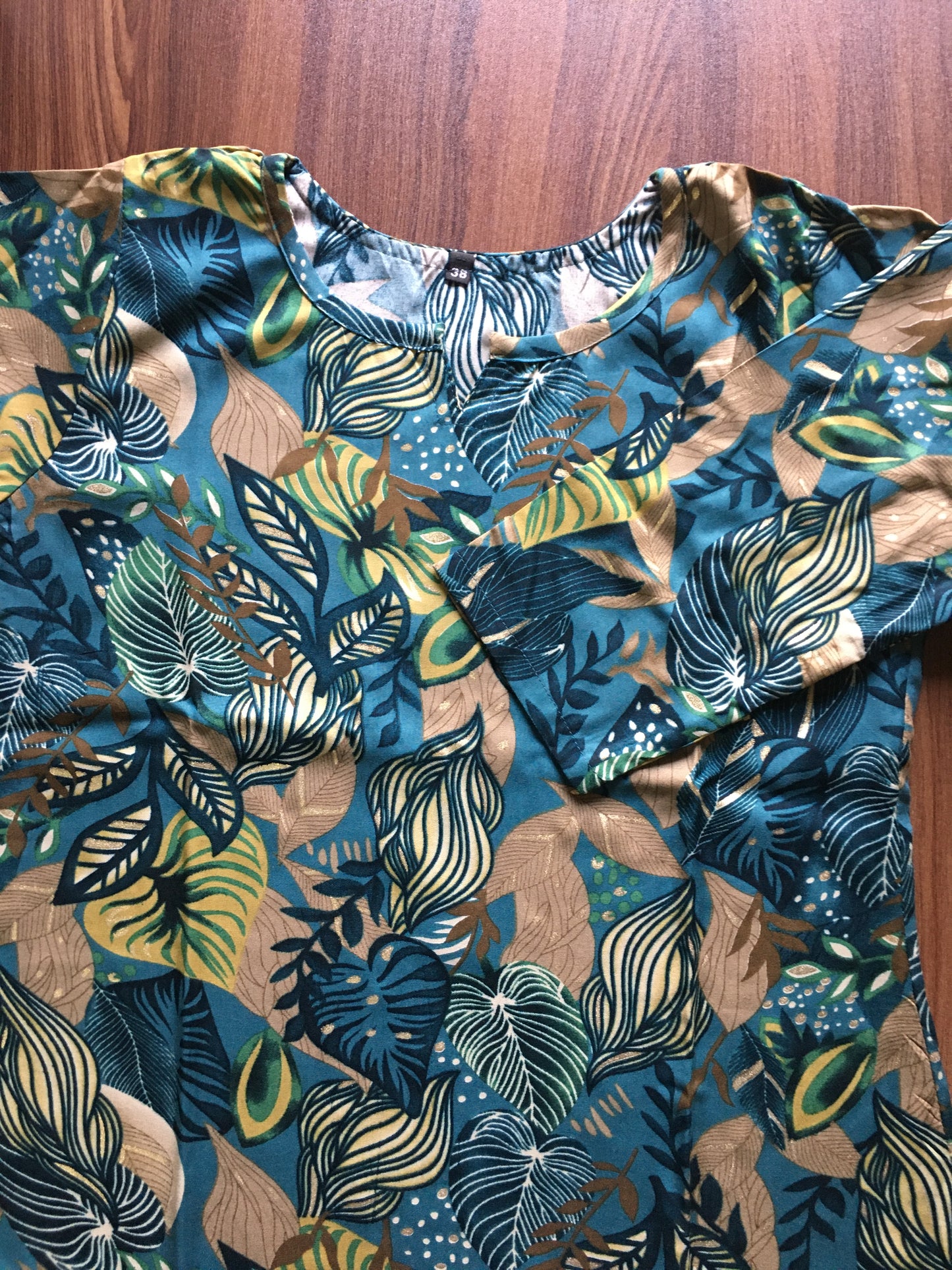 Forrest Sea Blue - Cord Set - Soft Rayon