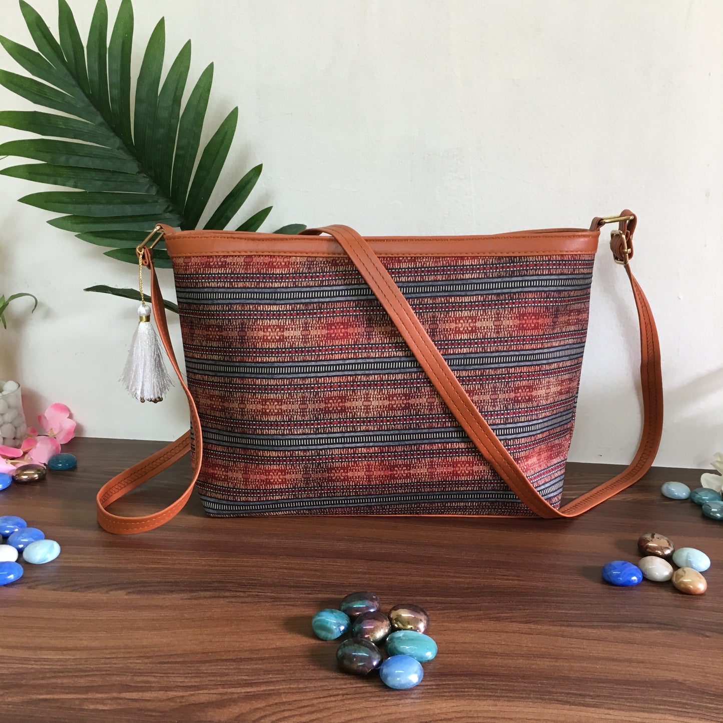 Minsk - 3 zip- Big size - Sling Bag - 74