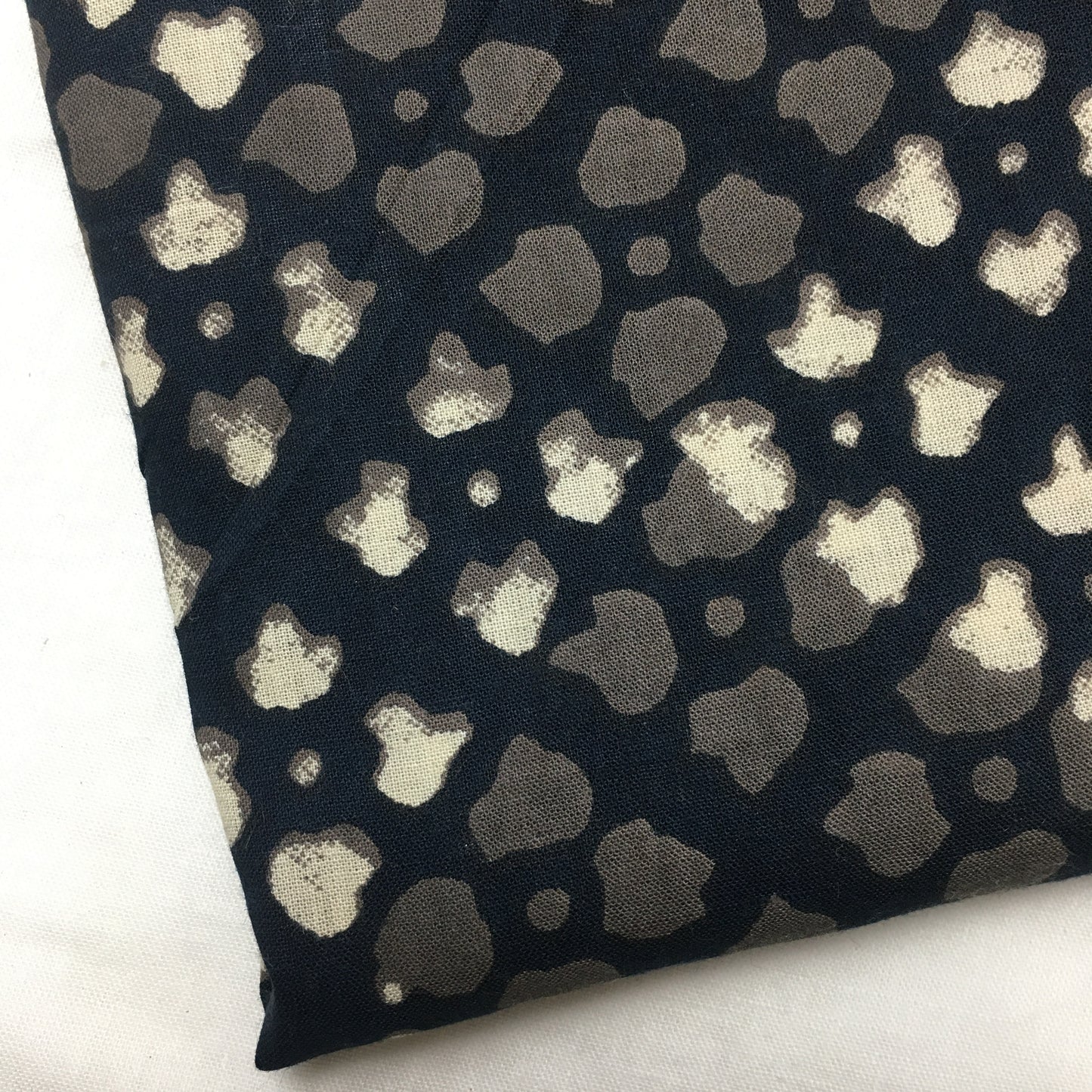 Knee Length Kurti - Pure Cotton - Blue white Dots