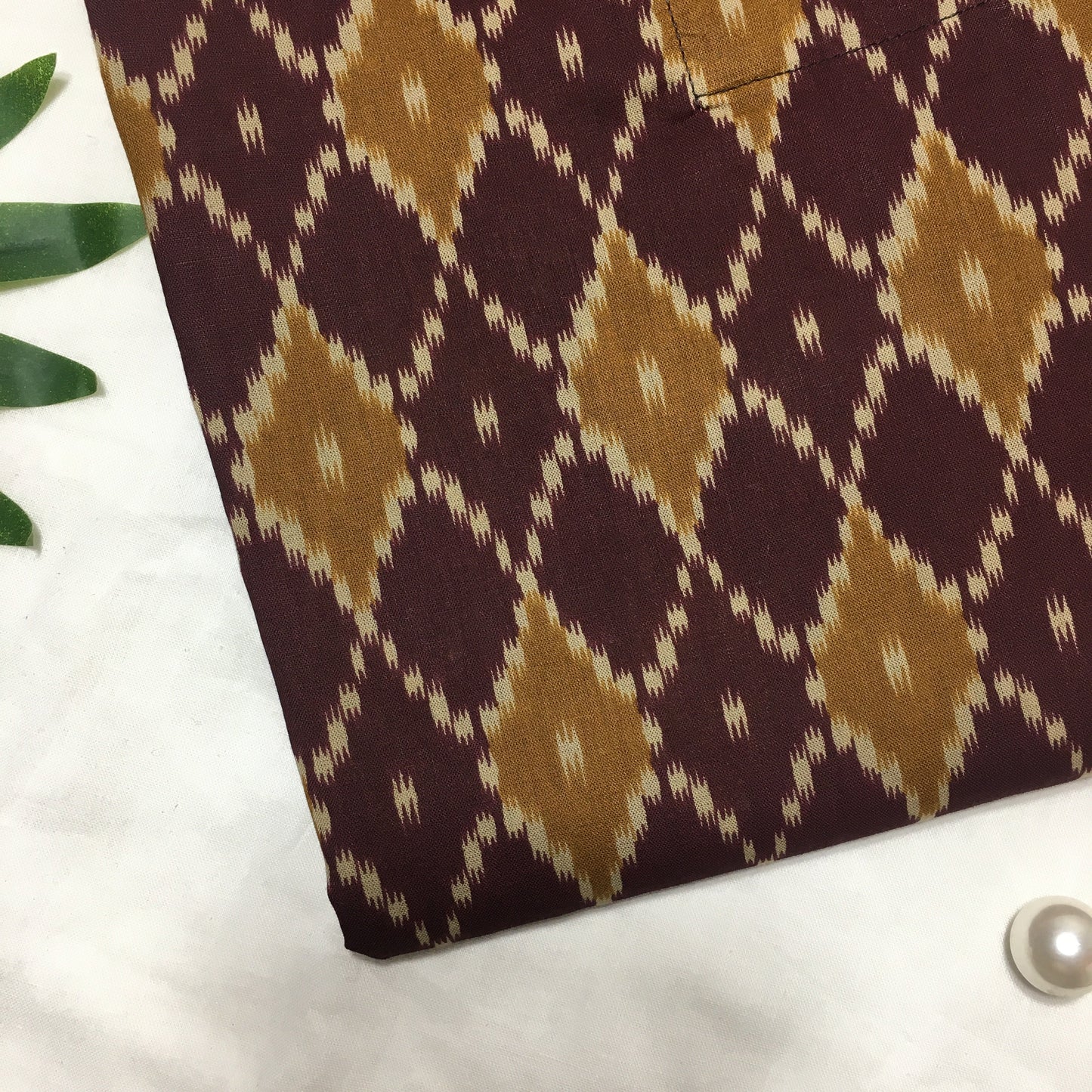 Knee Length Kurti - Pure Cotton - Purple Honey