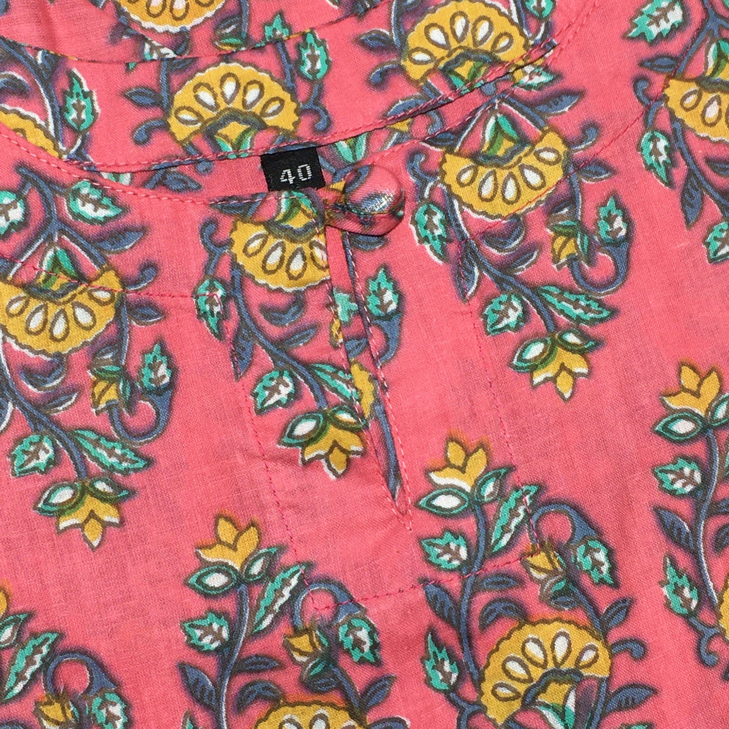 Knee Length Kurti - Pure Cotton - Design No 38 - Raani