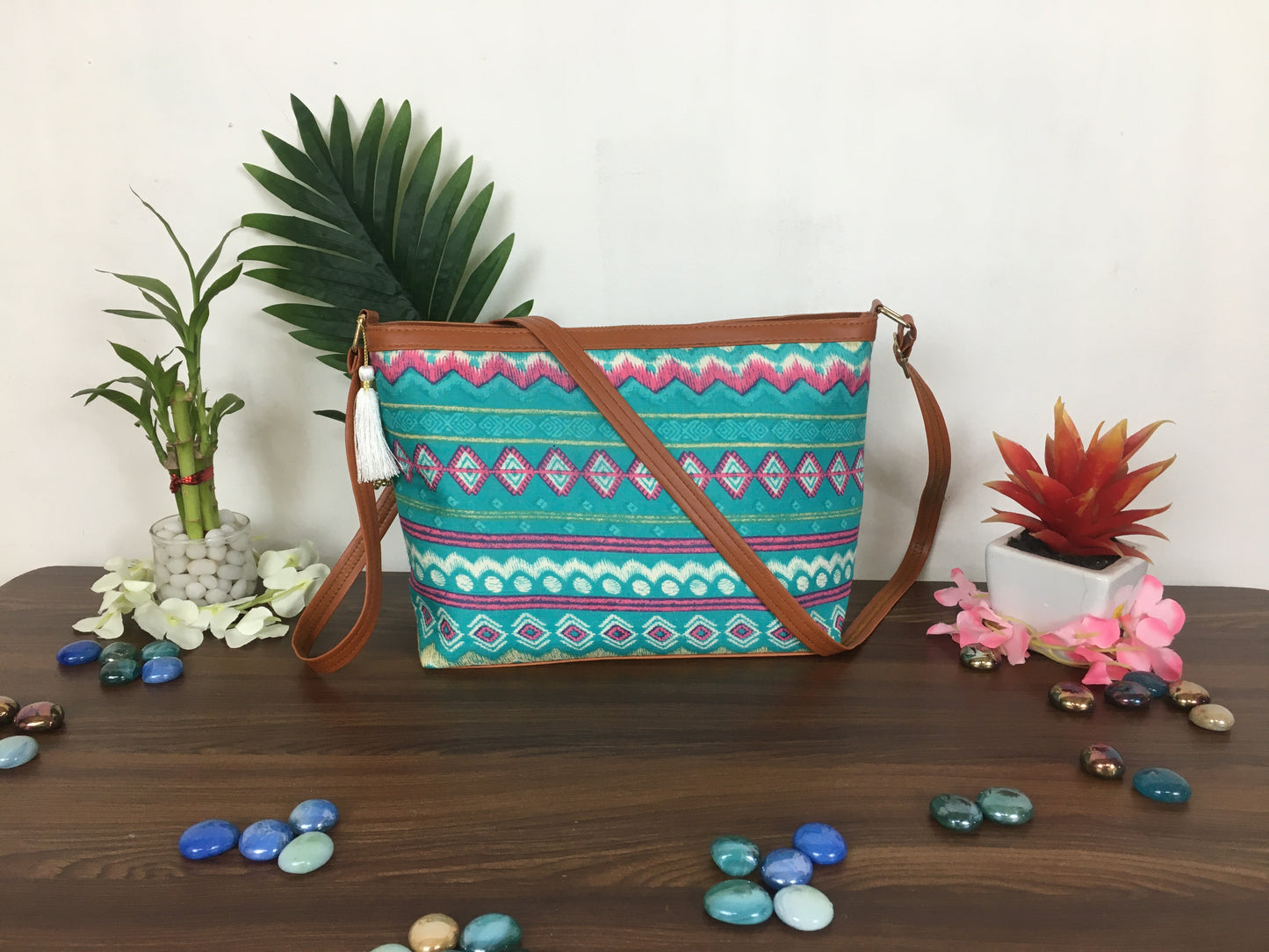 Minsk - 3 zip- Big size - Sling Bag - 87