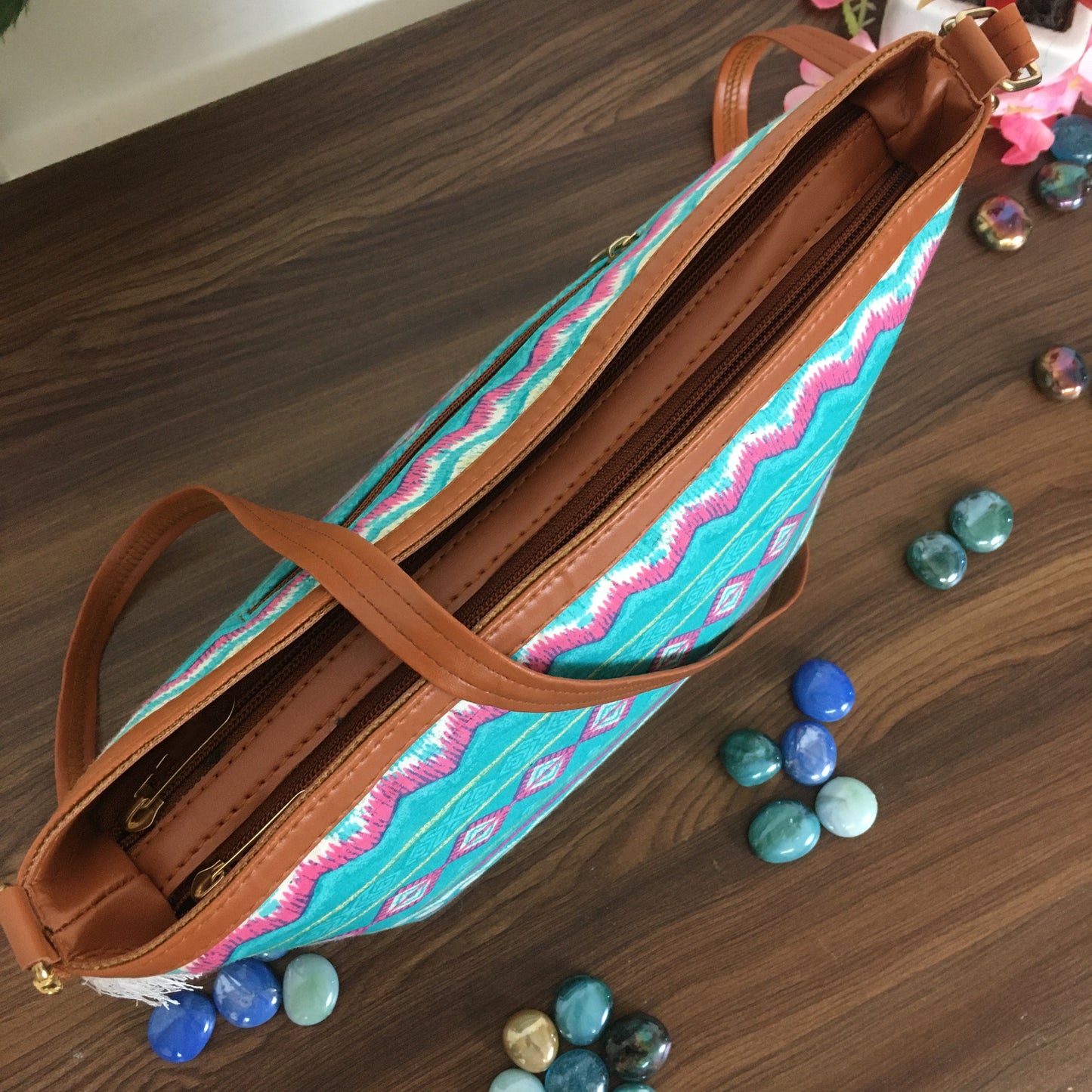 Minsk - 3 zip- Big size - Sling Bag - 87