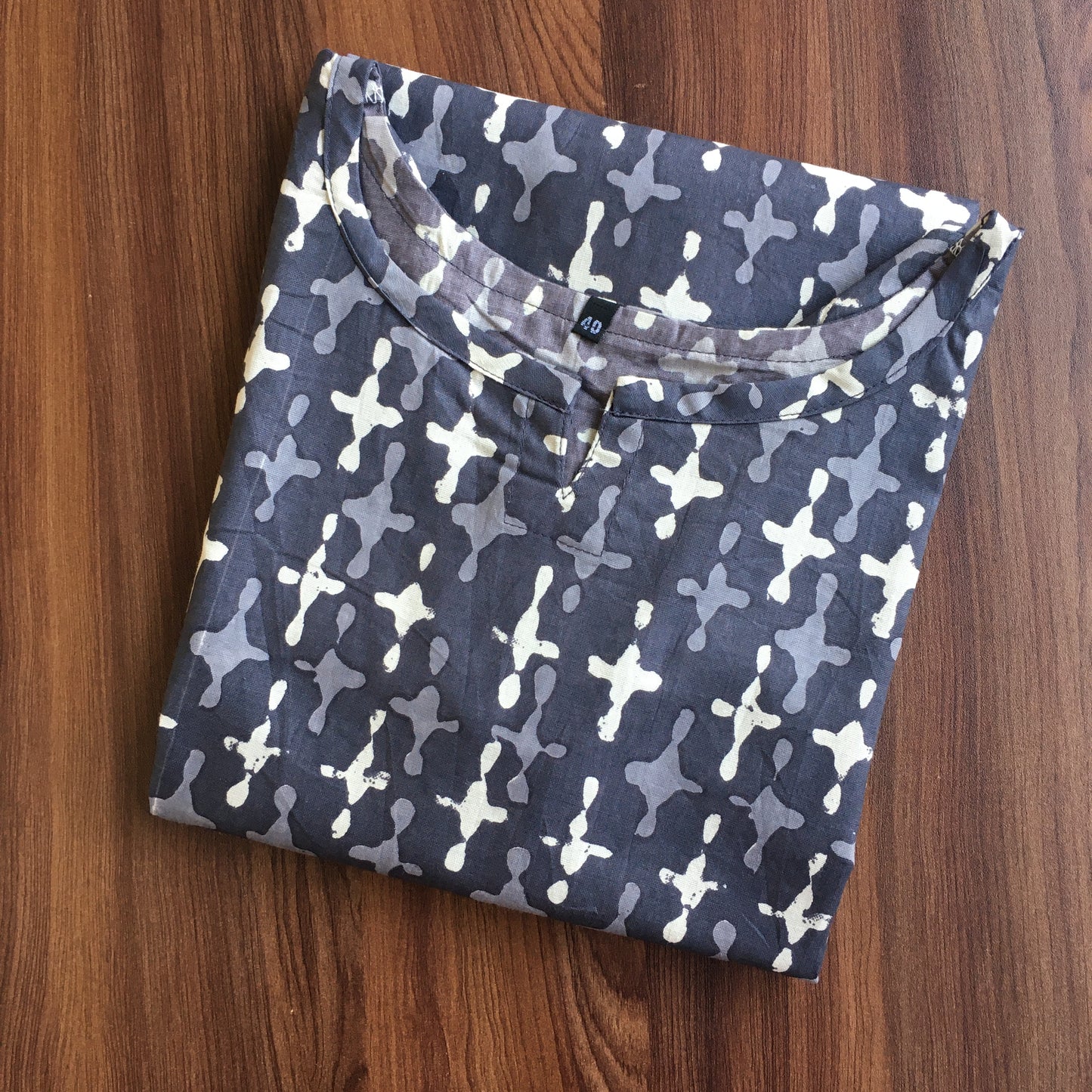 Positive Plus - Grey - Cord Set - Pure Cotton
