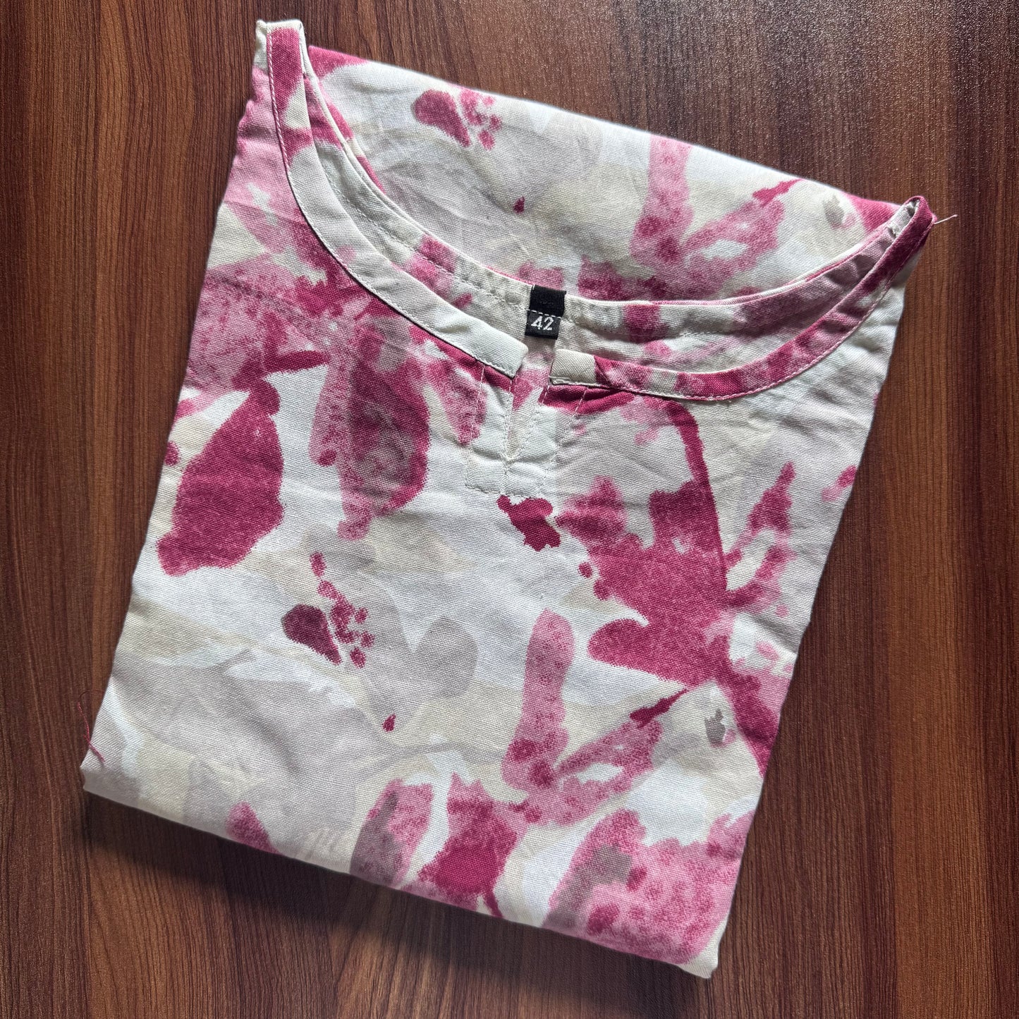 Purple White Petals - Cord Sets - Pure Cotton