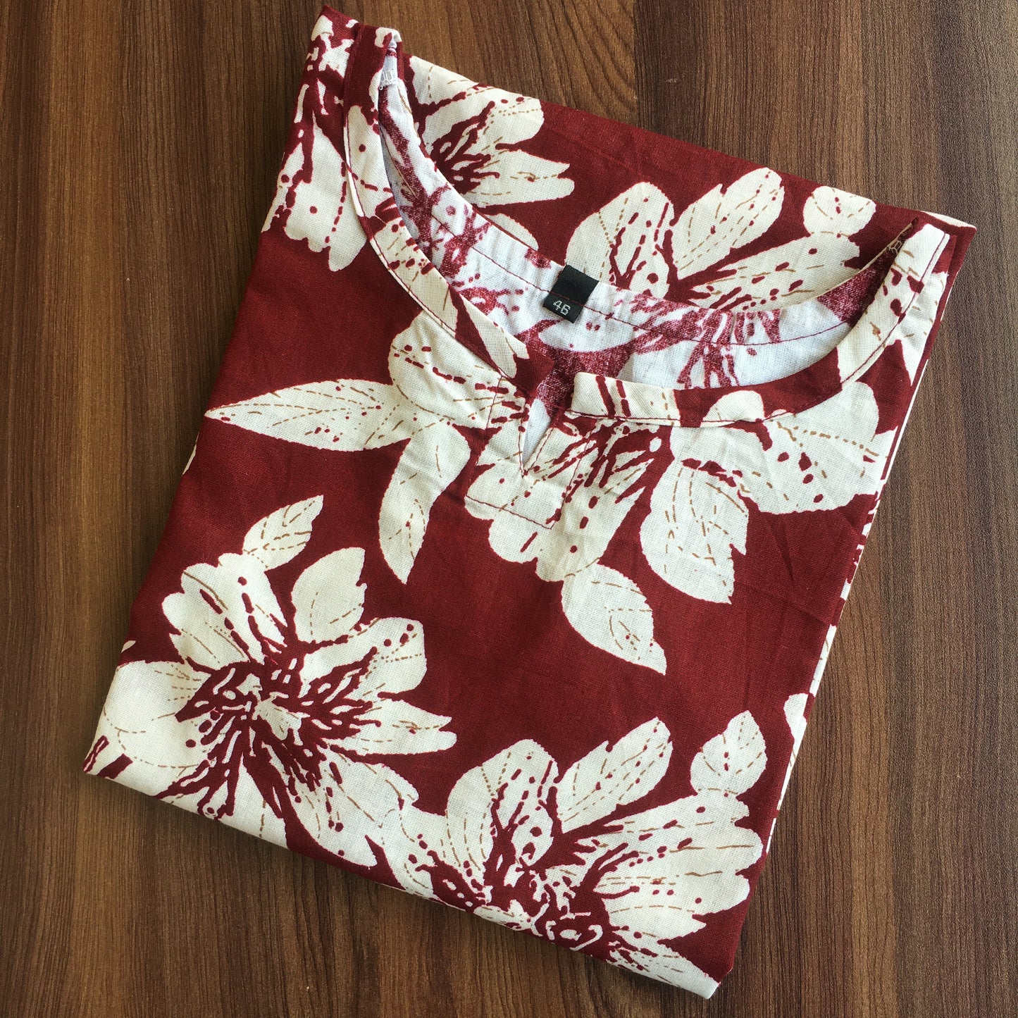HIbiscus - Maroon - Cord Set - Pure Cotton