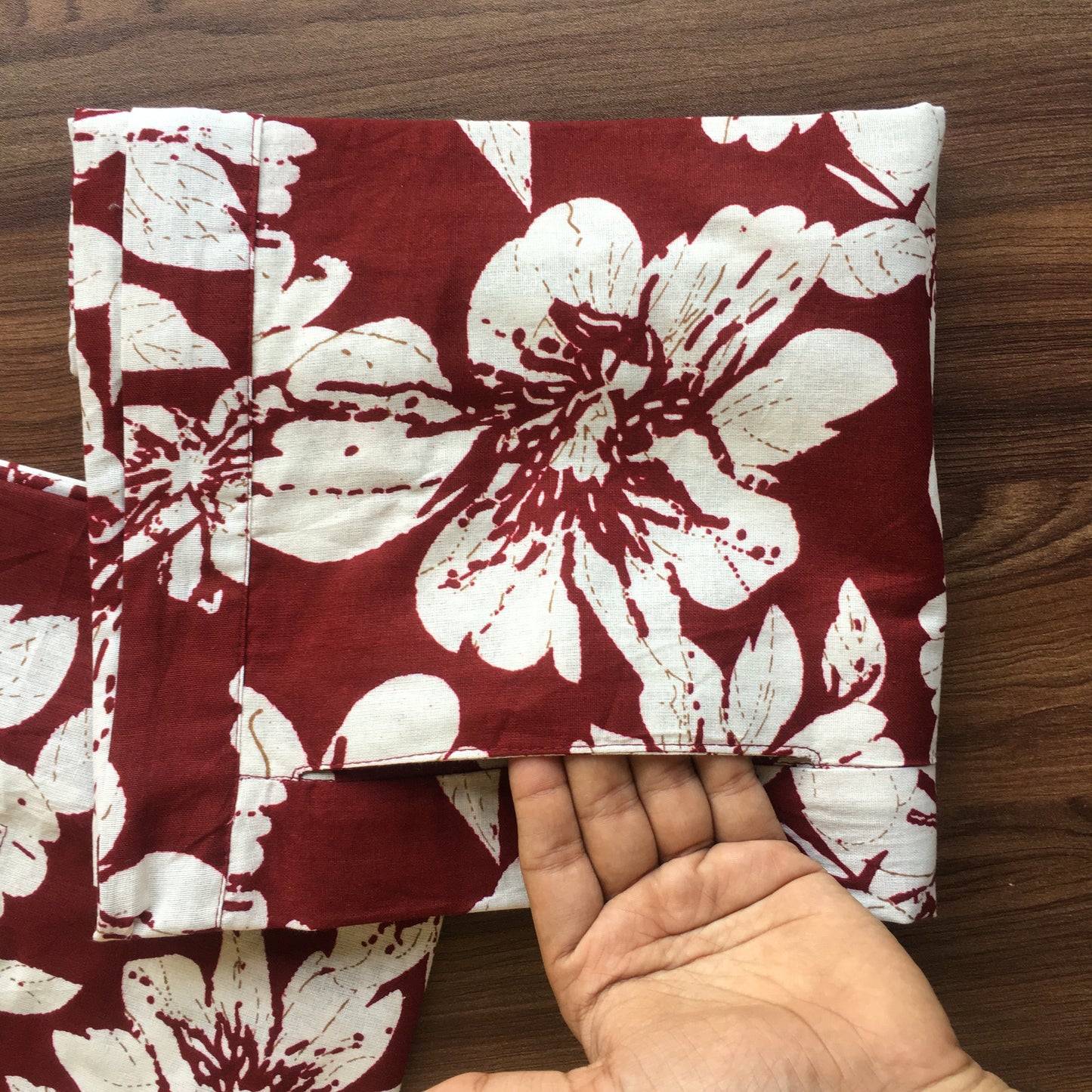 HIbiscus - Maroon - Cord Set - Pure Cotton