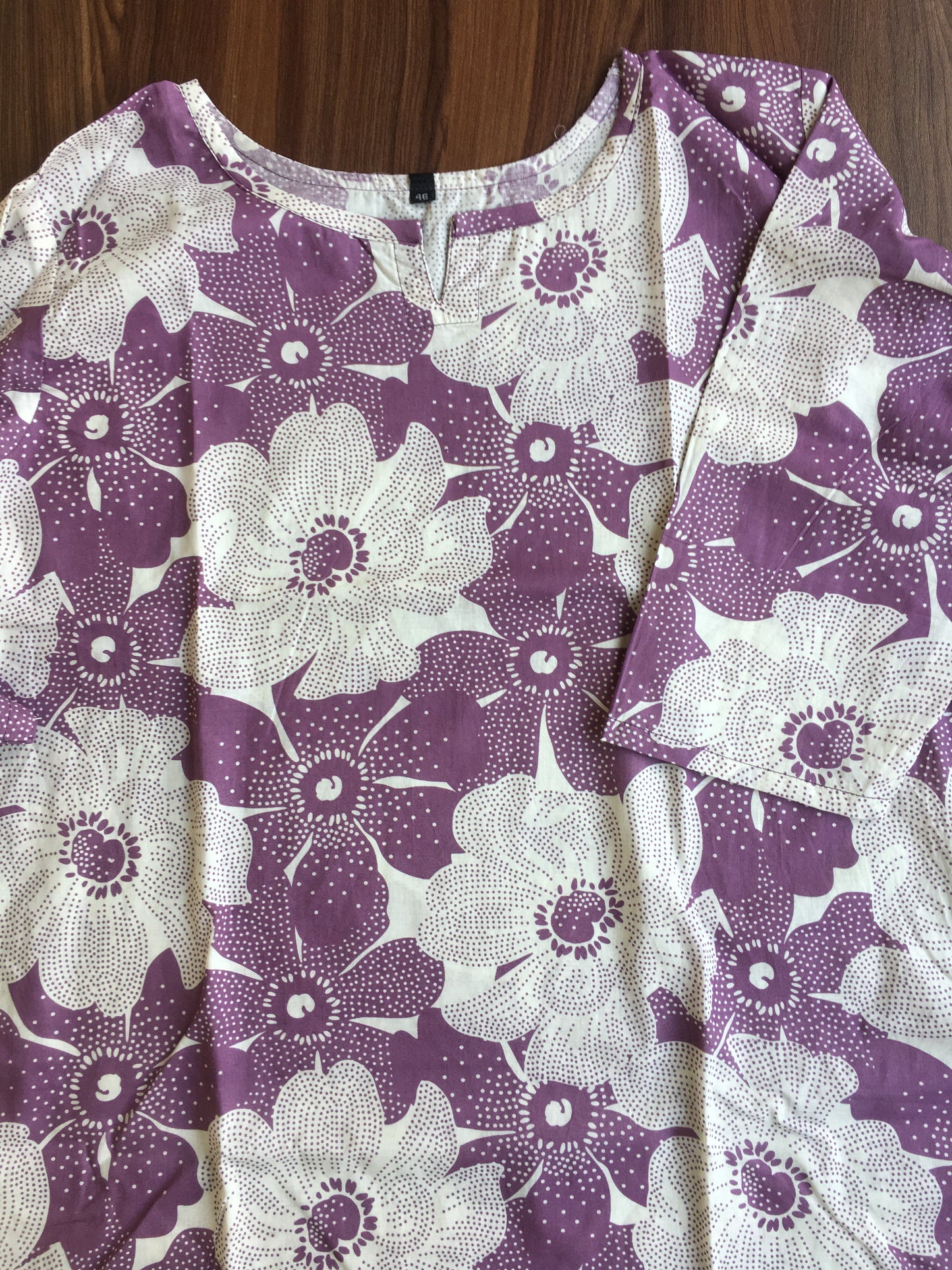 Sketch Print - Lavander - Cord Set - Pure Cotton
