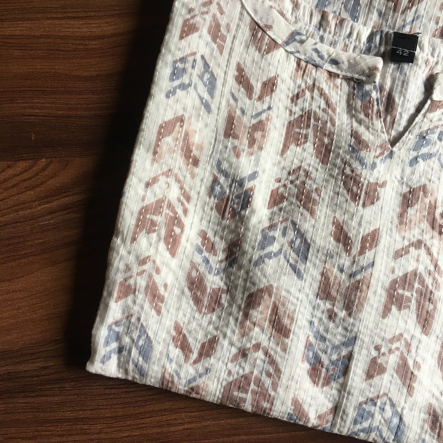 Katha Arrow - Brown Grey - Cord Set - Pure Cotton