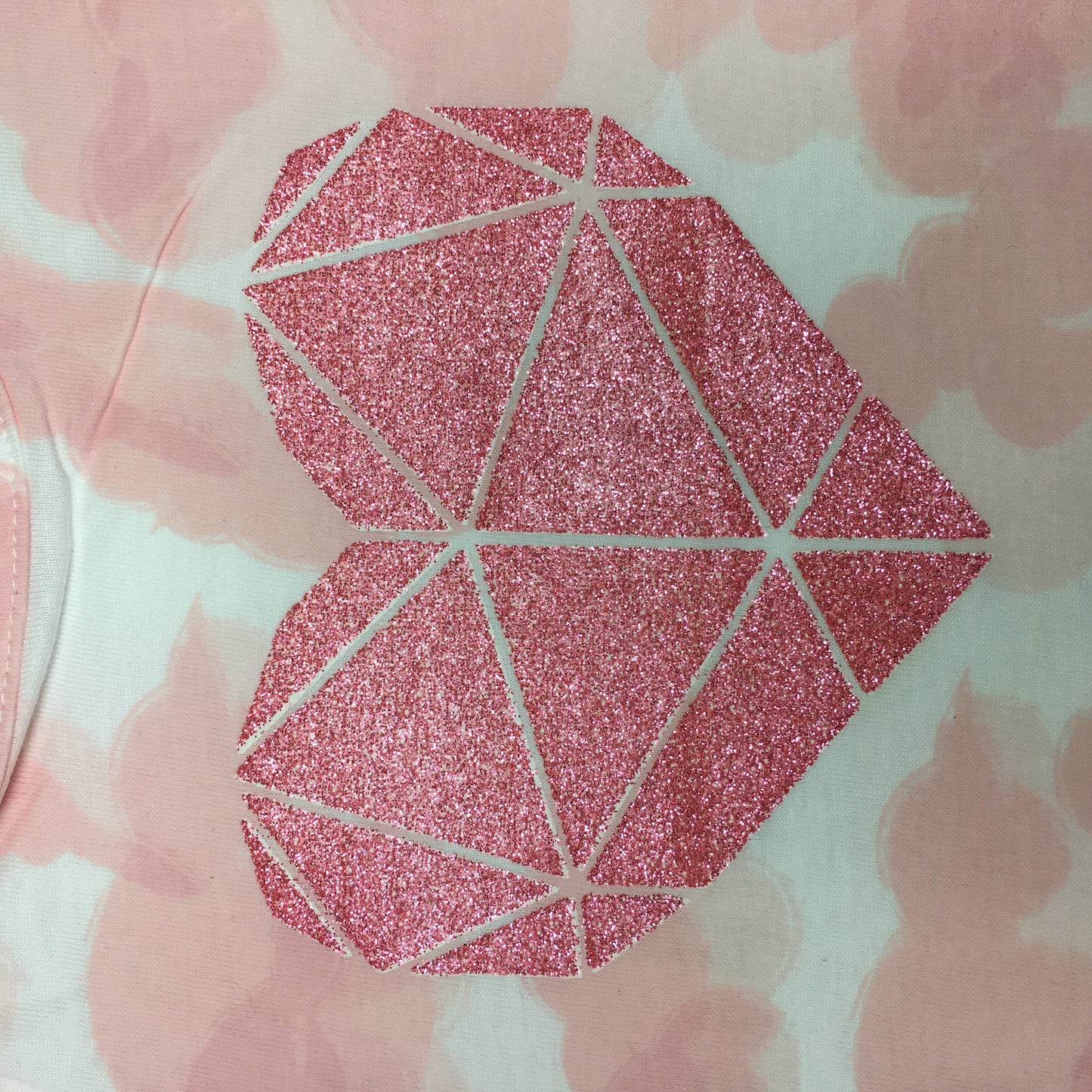 Baby Frock - Glittery Heart - Dno - 1