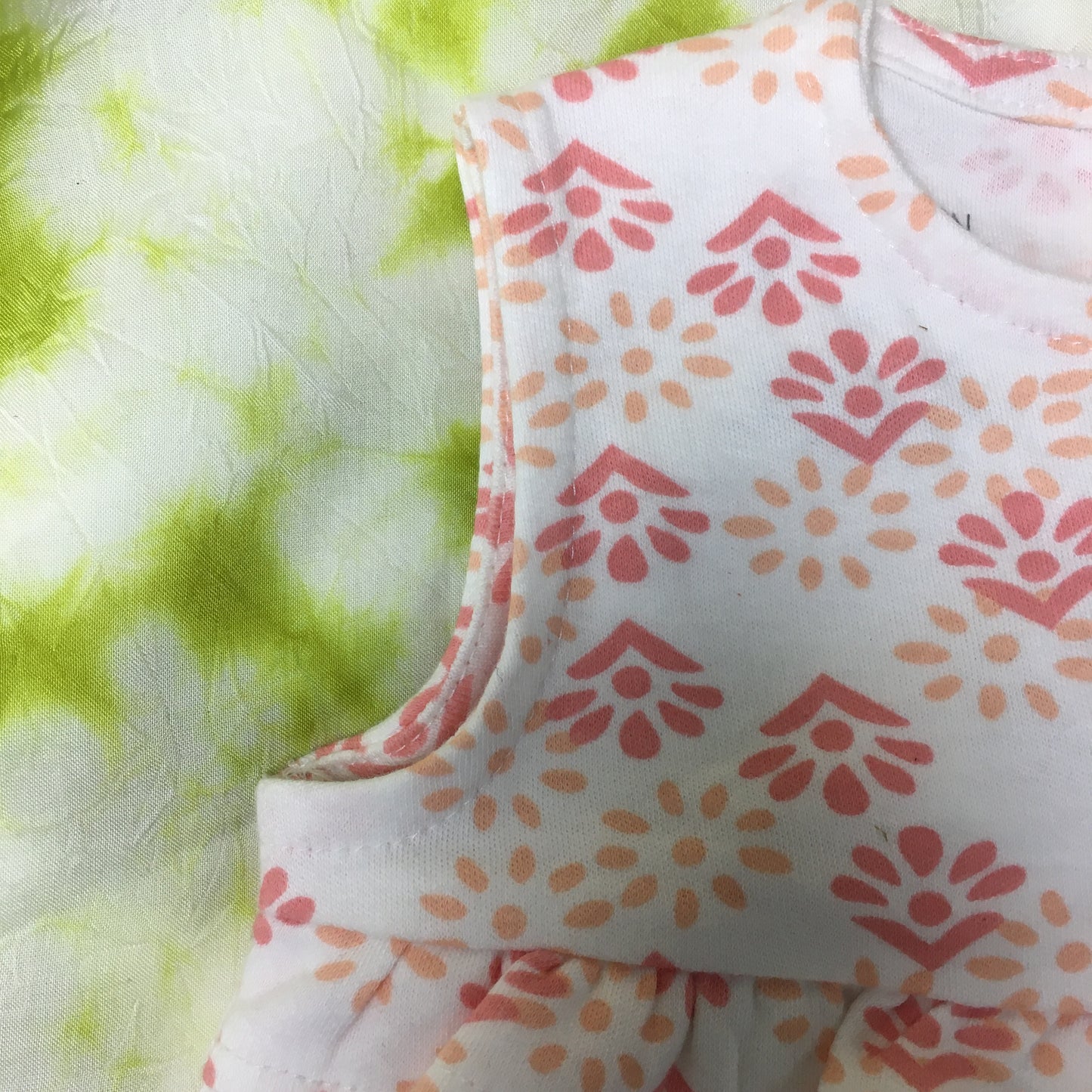 Organic Cotton Romper in Flower Print - No - 5