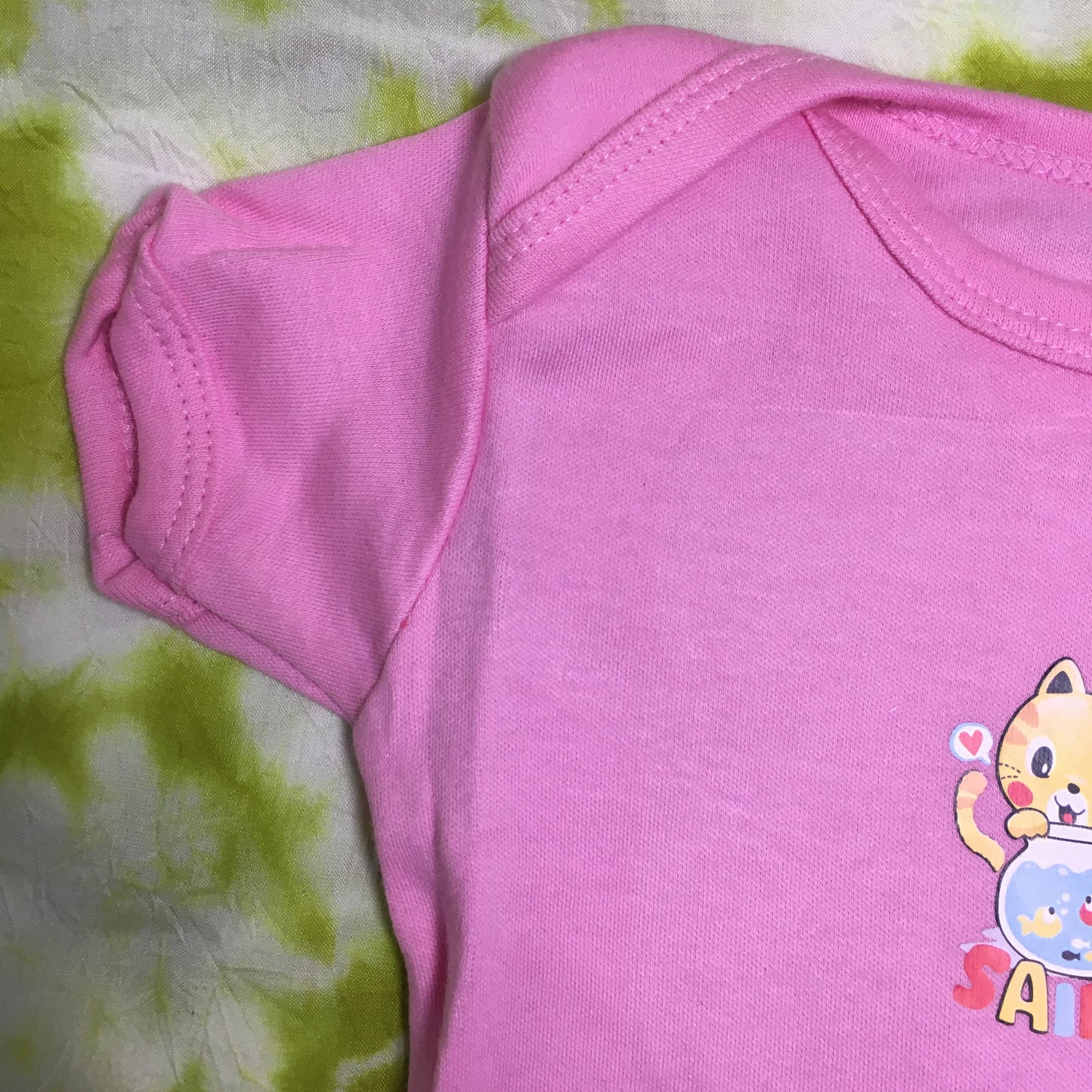 Soft Cotton Romper / Body Suit - 0-3 months - D no - 03