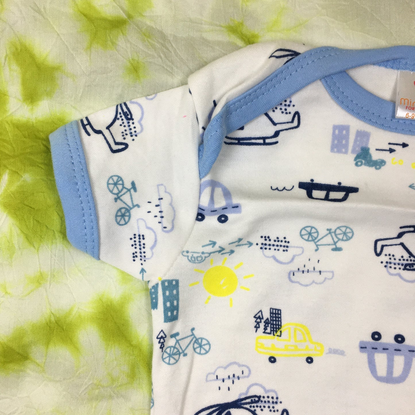 Soft Cotton Romper / Body Suit - 0-3 months - D no - 09
