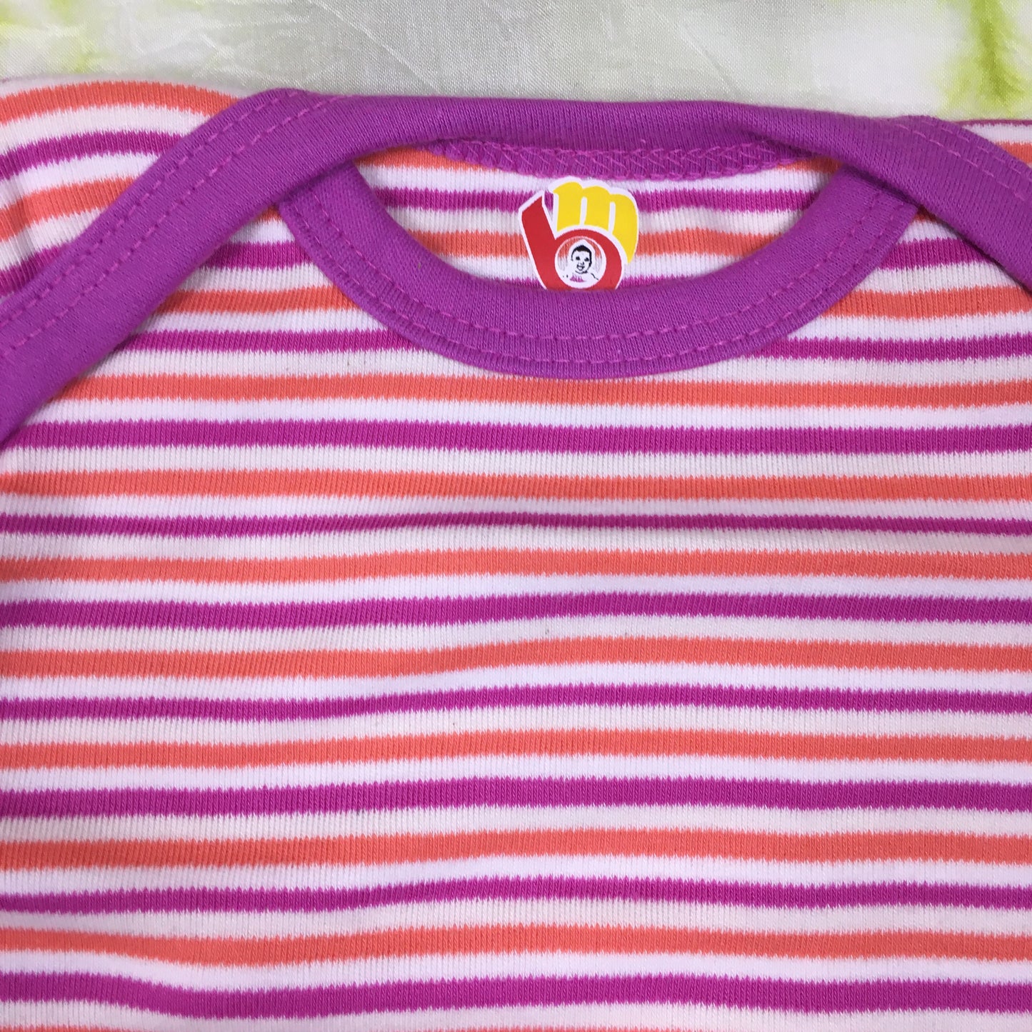 Soft Cotton Romper / Body Suit - 0-3 months - D no - 14