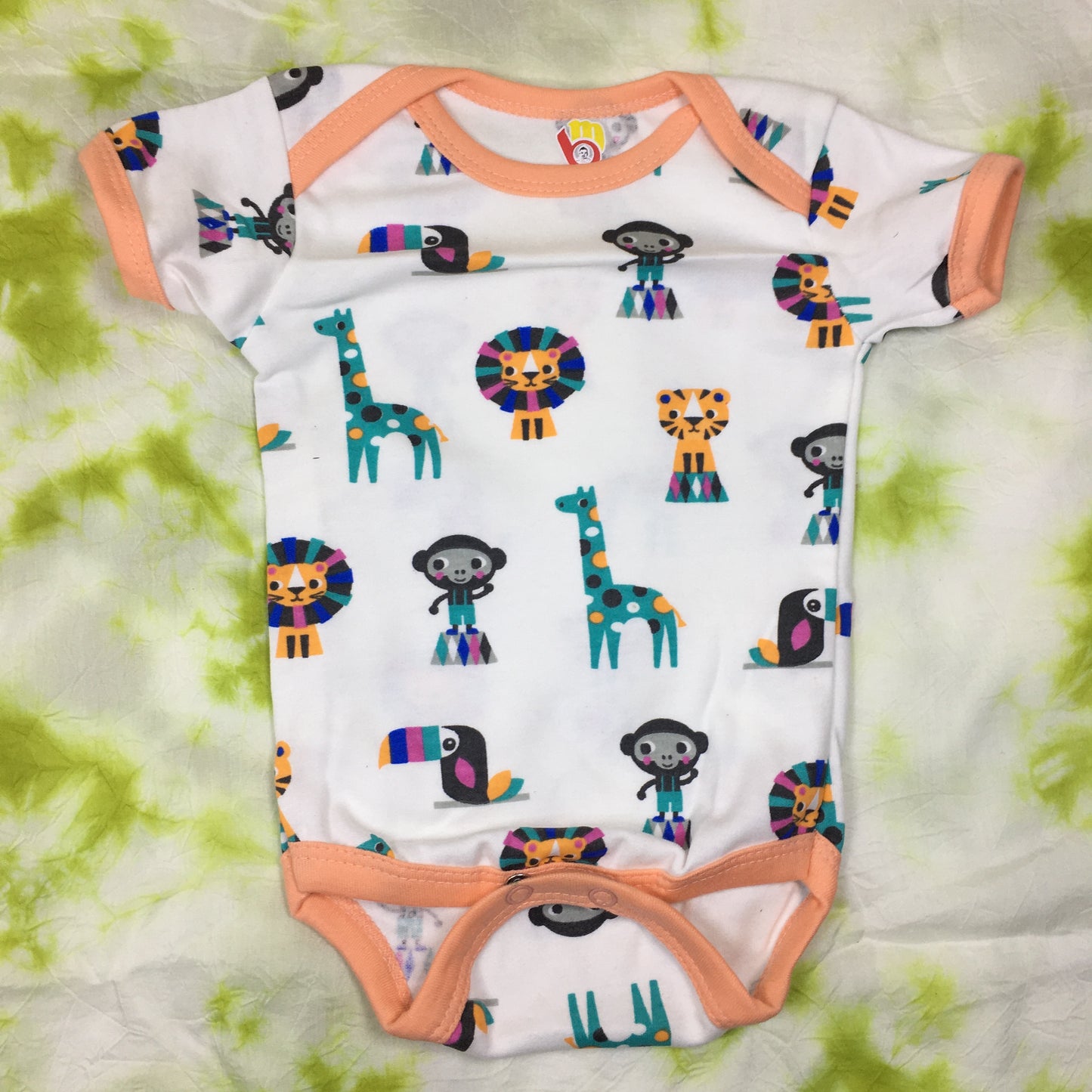 Soft Cotton Romper / Body Suit - 0-3 months - D no - 16