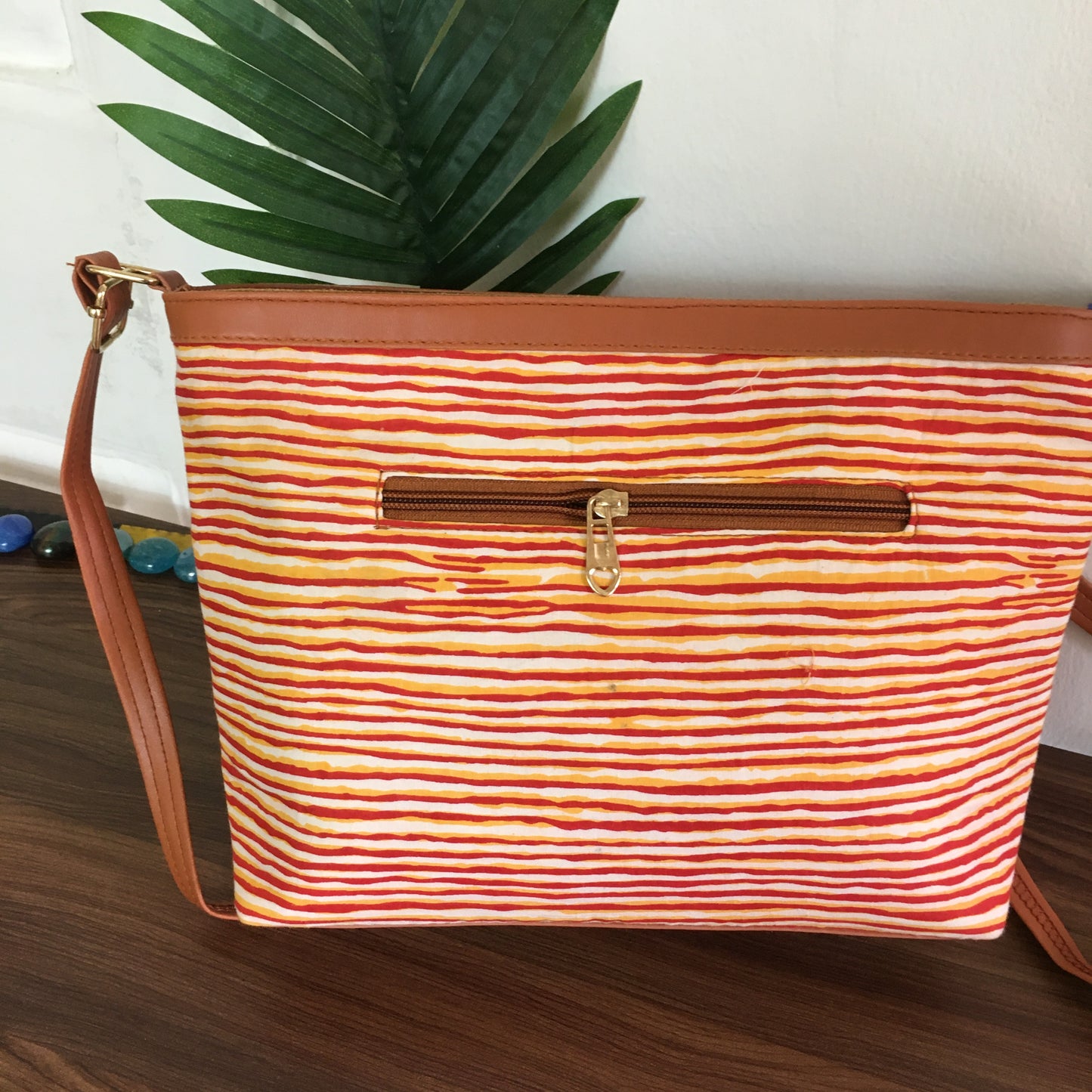 Minsk - 3 zip- Big size - Sling Bag - D no - 30