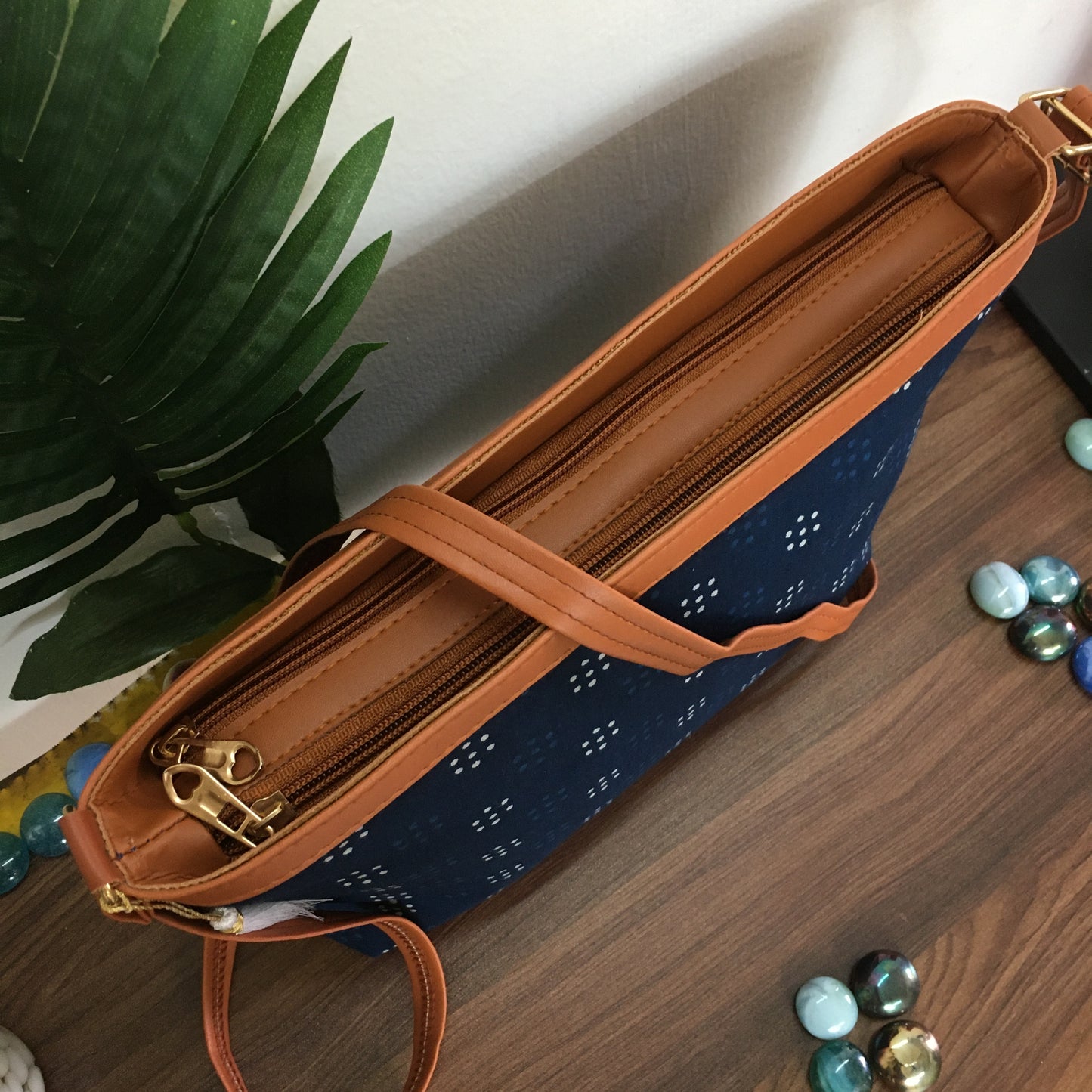 Minsk - 3 zip- Big size - Sling Bag - D no - 41