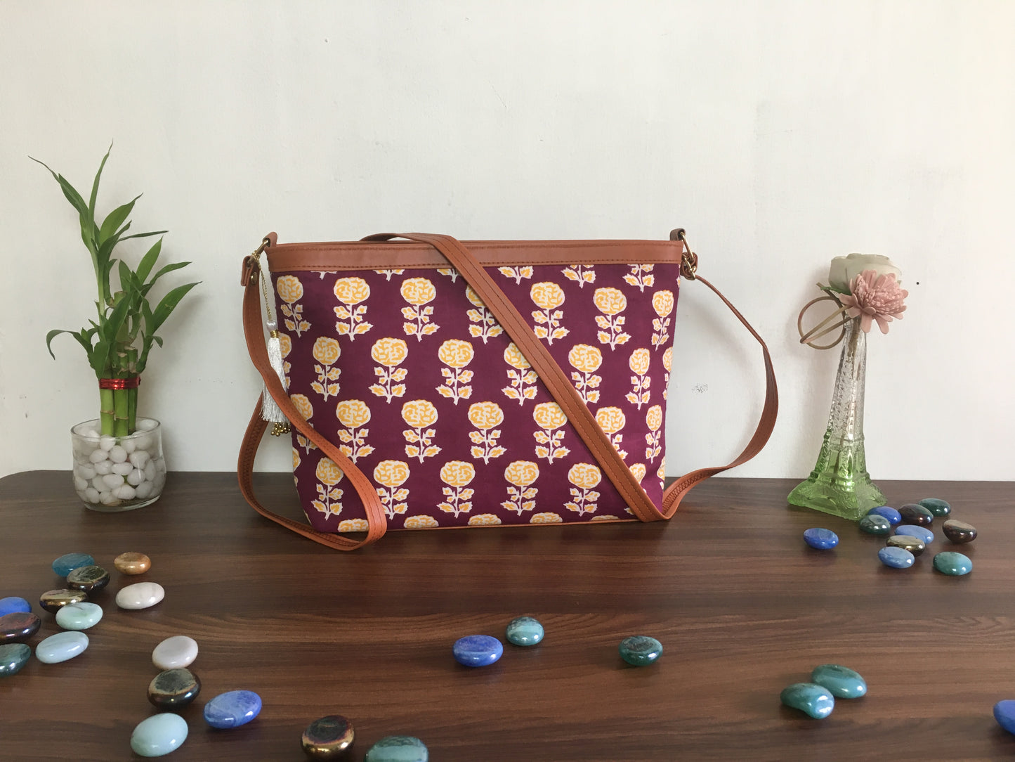 Minsk - 3 zip- Big size - Sling Bag - D no - 51