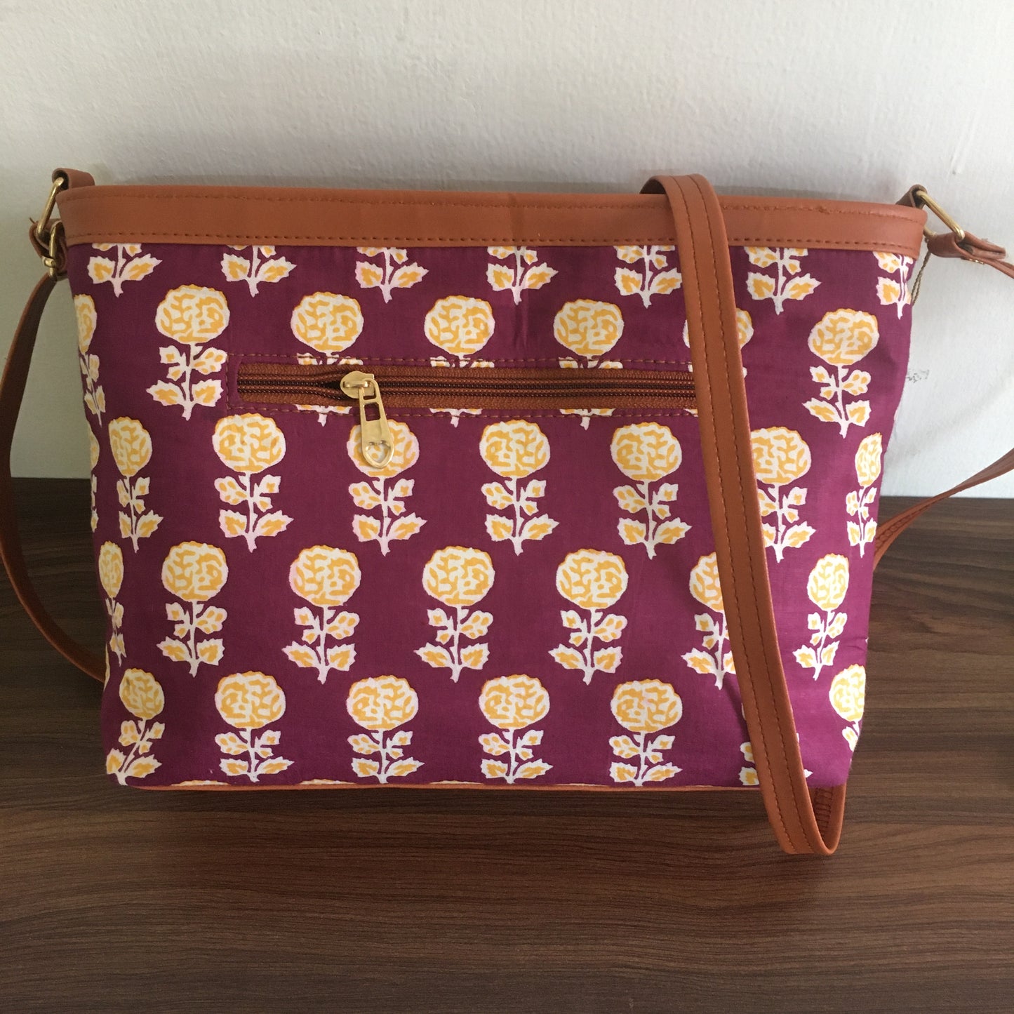 Minsk - 3 zip- Big size - Sling Bag - D no - 51