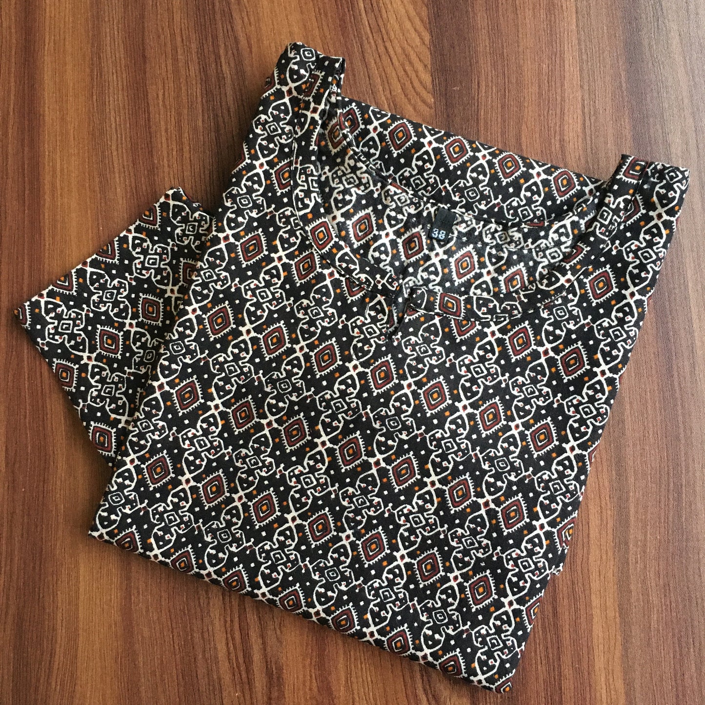 Ajrakh Black - Cord Set - Pure Cotton