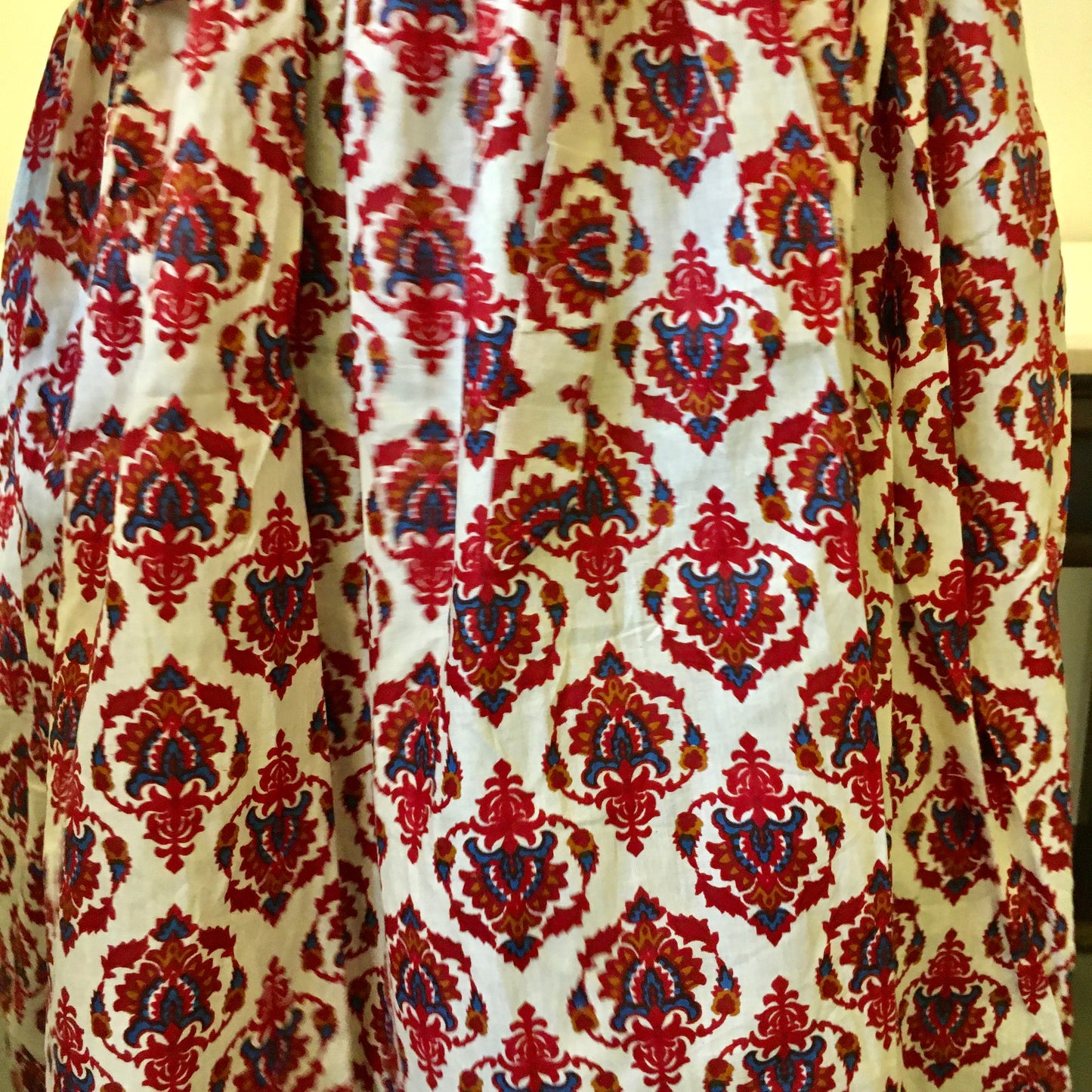 New York Style - Flared Dress - Maternity Suitable - Cream Red