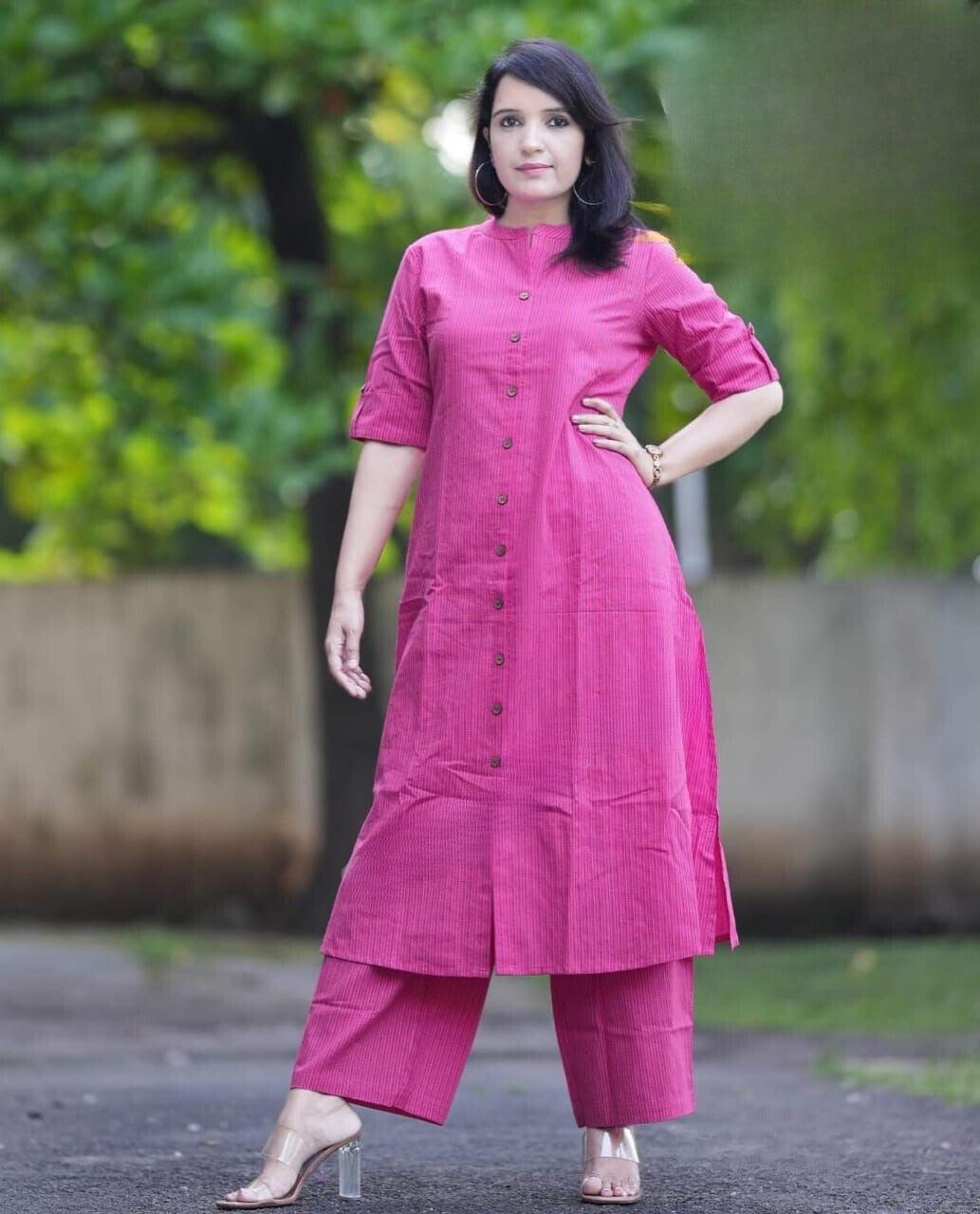 Katha Work - Raani - Cord Set - Pure Cotton