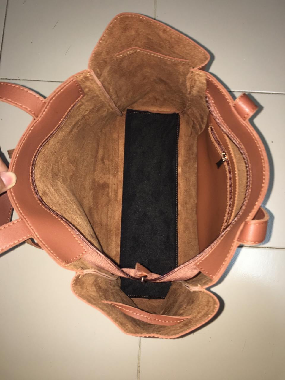 The Paris Tote - Plain - Blue