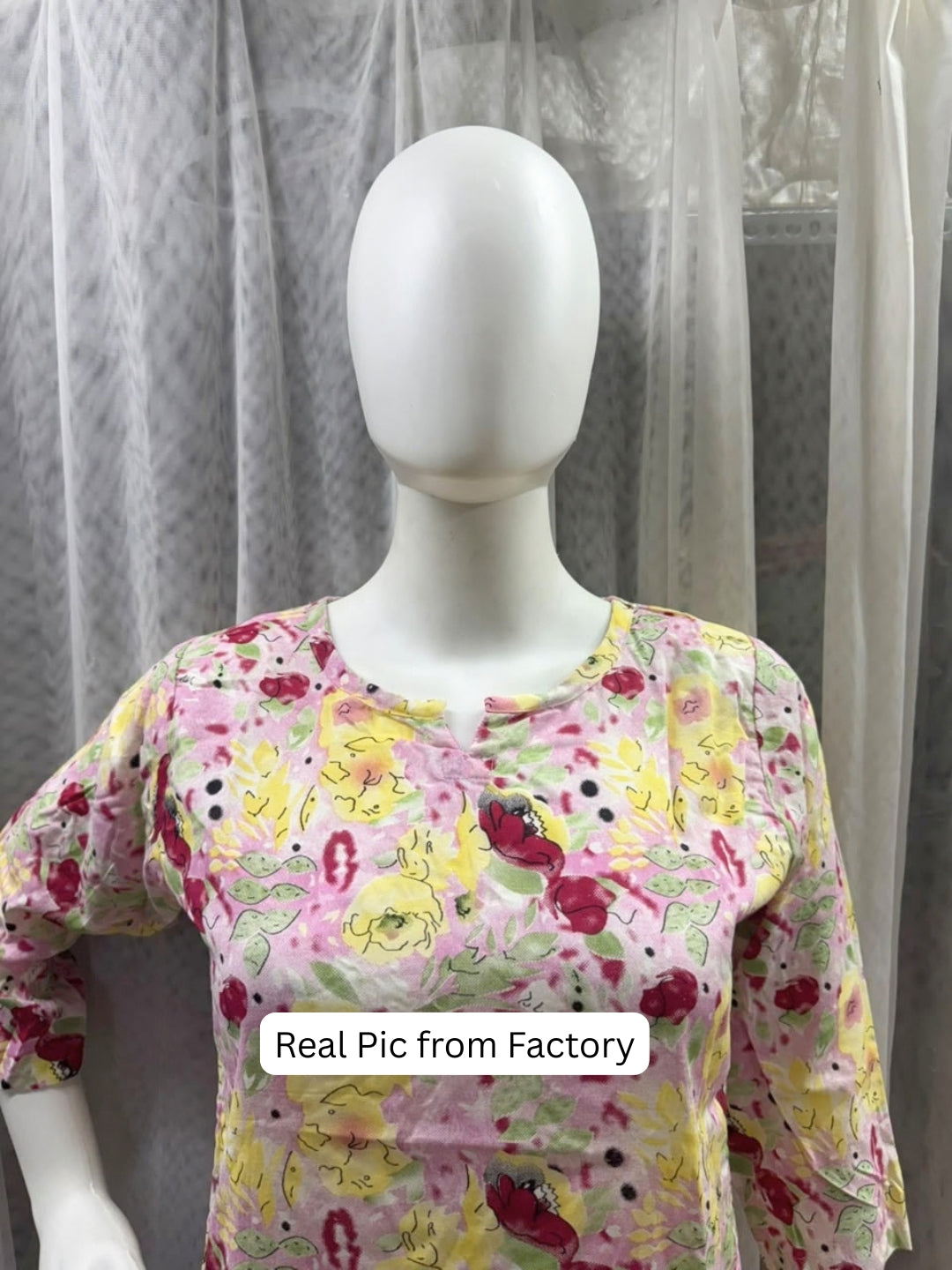 Floral Bliss - Pink - Cord Set - Soft Rayon