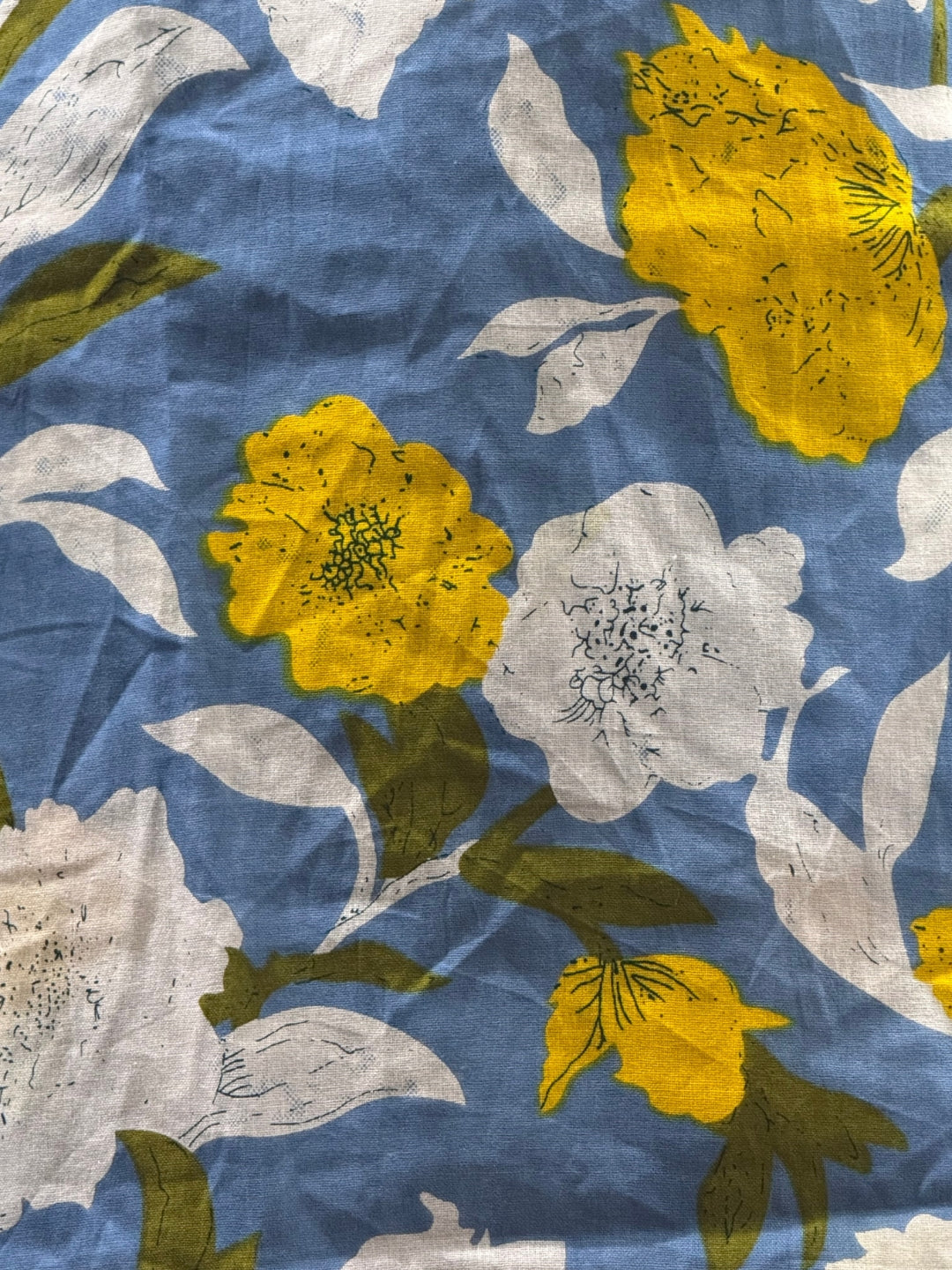 Mix Flower - Sky Blue - Cord Set - Pure Cotton