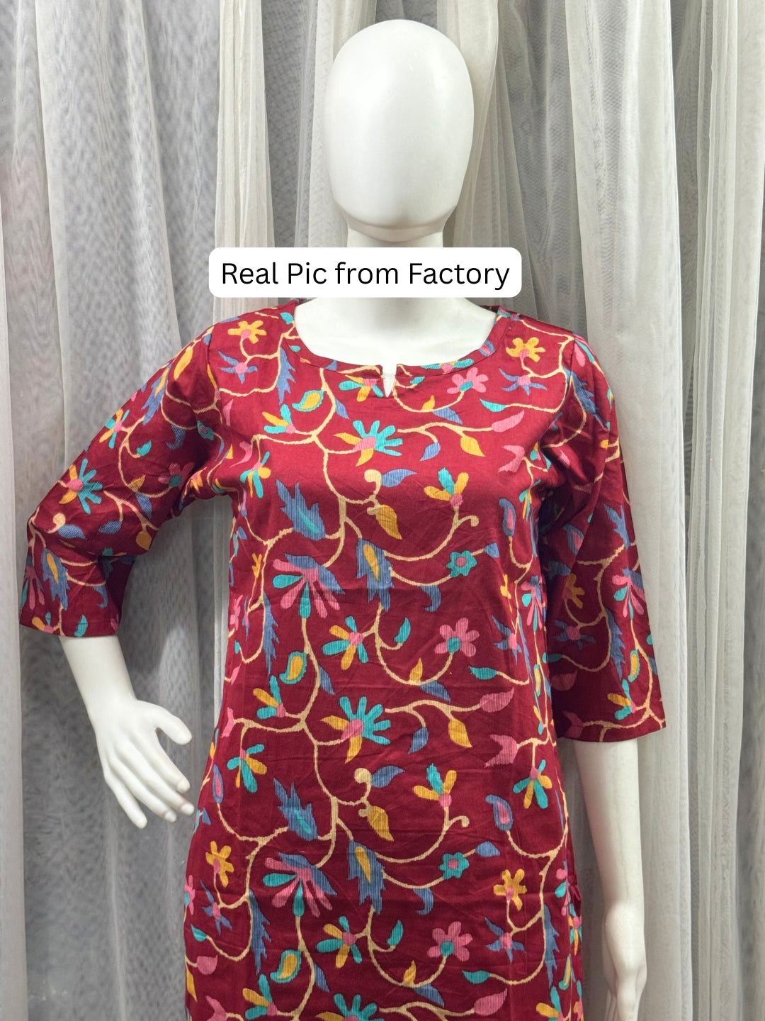 Daisy Red - Cord Set - Pure Cotton