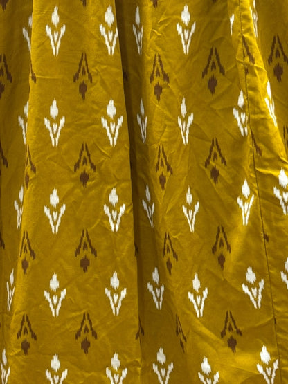Akra Yellow - Maternity Dress with Feeding Zips - Soft Rayon