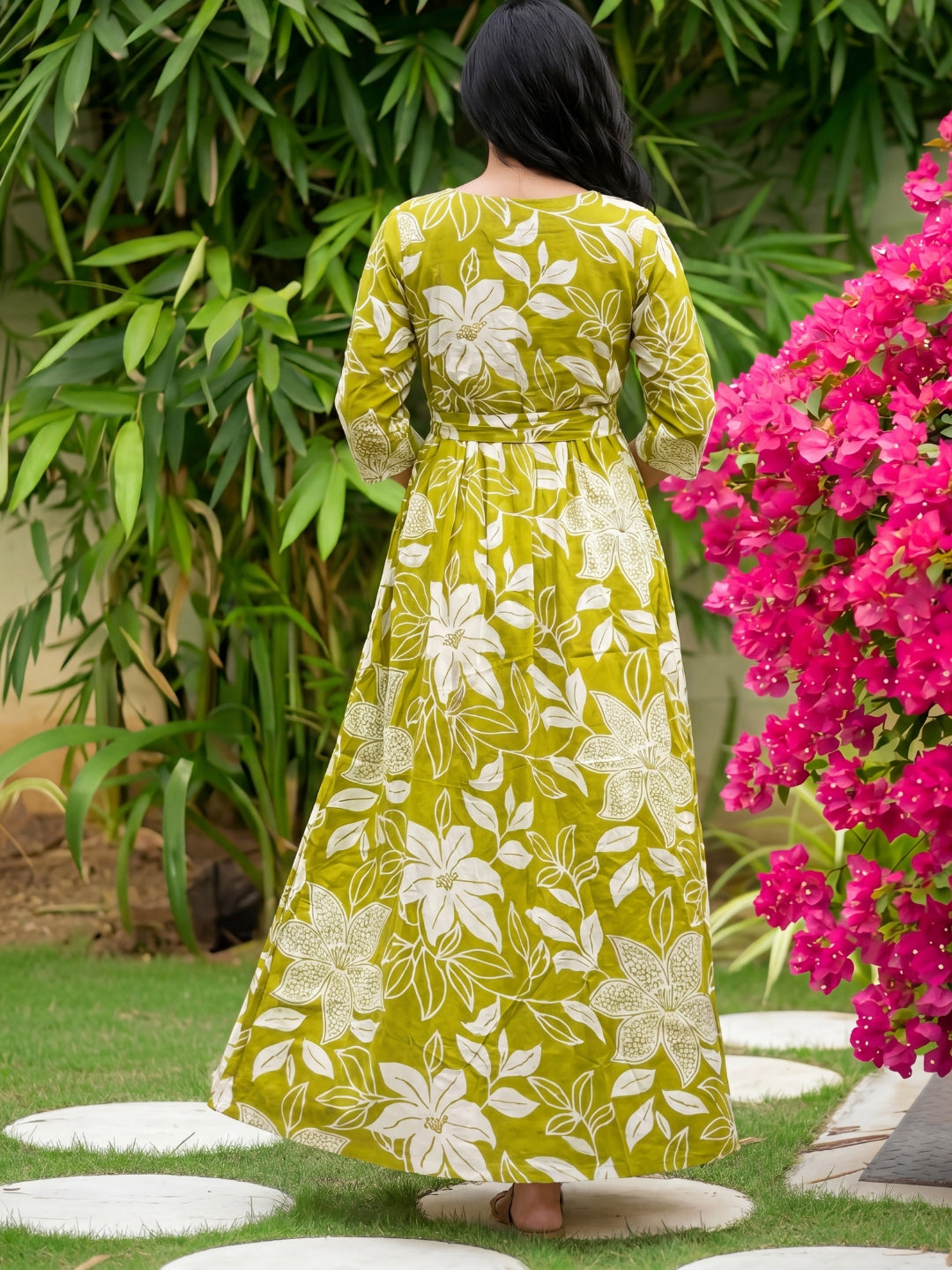 Lily Lemon - Maternity Kurti with Feeding Zips - Soft Rayon