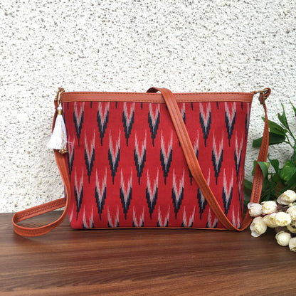 Minsk - 3 zip- Big size - Sling Bag - Red Arrow