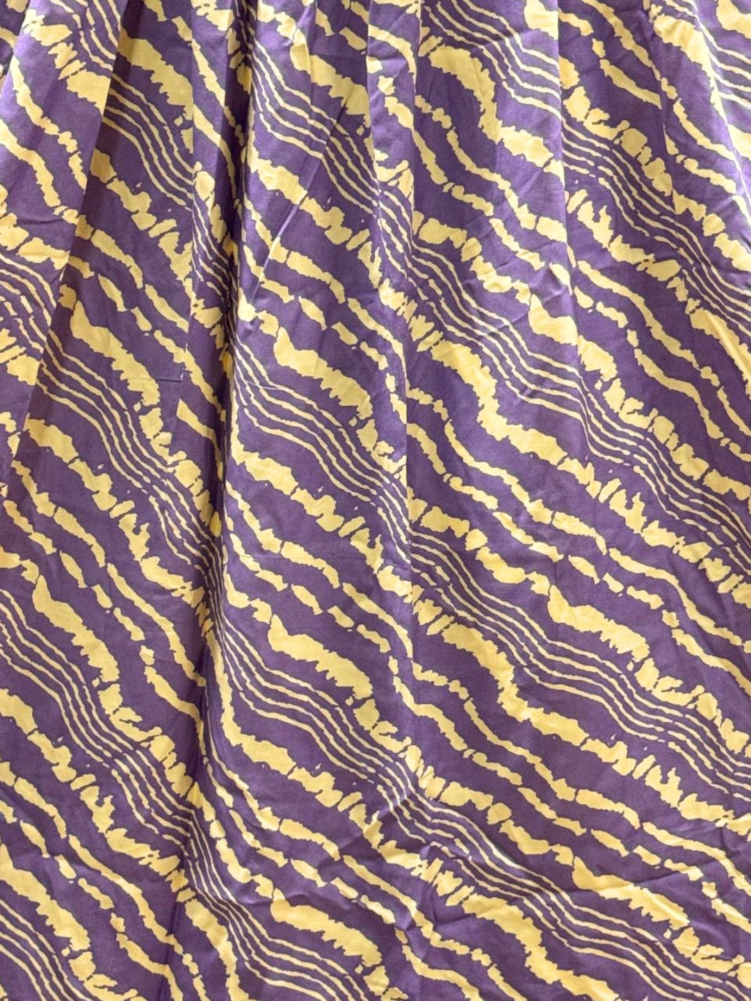 Stripes - Lavander - Maternity Kurti with Feeding Zips - Soft Rayon