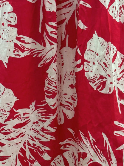 Swiss Red - Maternity Dress with Feeding Zips - Soft Rayon