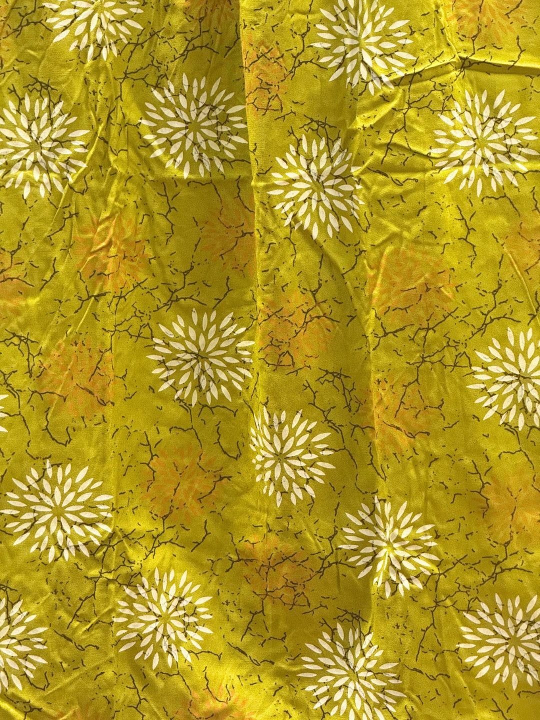 Marigold Rayon - Lemon White - Maternity Kurti with Feeding Zips - Soft Rayon