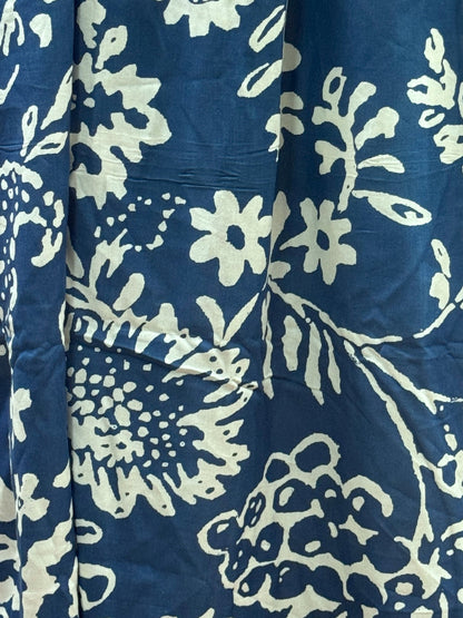 Florenza Blue - Maternity Dress with Feeding Zips - Soft Rayon
