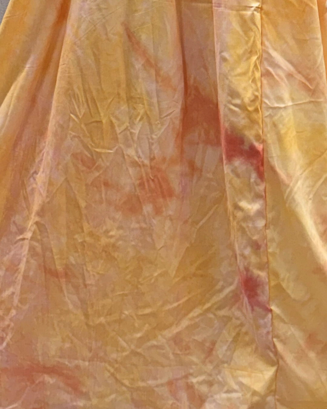 Tie Dye - Yellow - Maternity Kurti with Feeding Zips - Soft Rayon