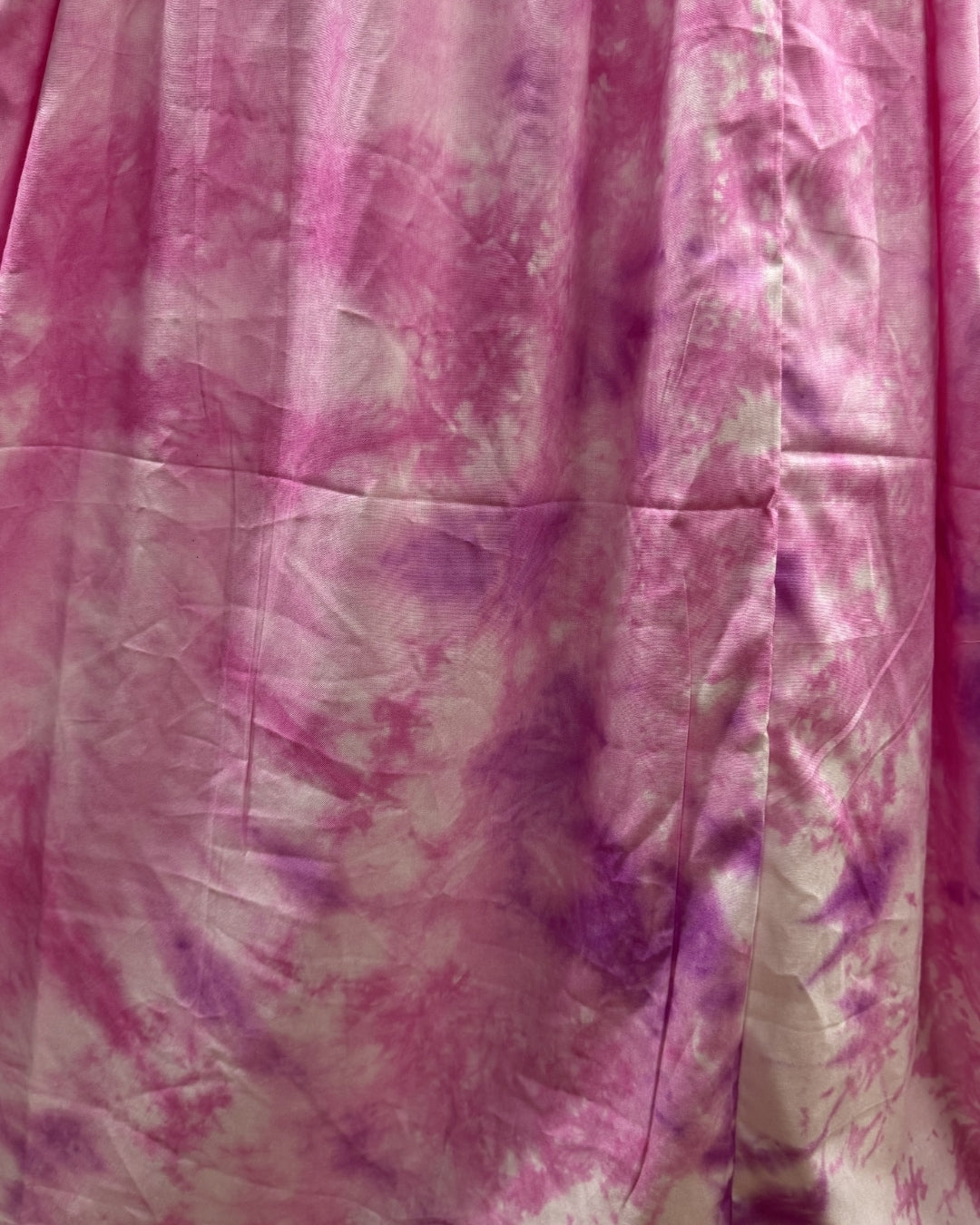 Tie Dye - Pink - Maternity Kurti with Feeding Zips - Soft Rayon